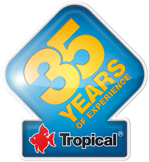 35 Jahre Tropical Zierfischfutter