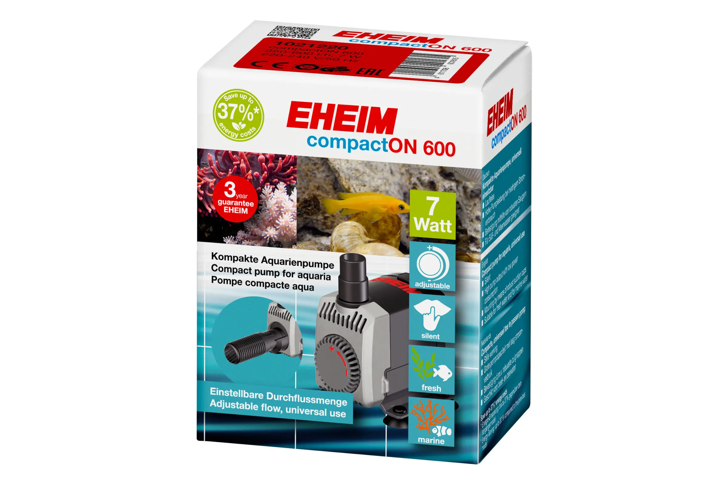 Eheim CompactON 600, Förderpumpe