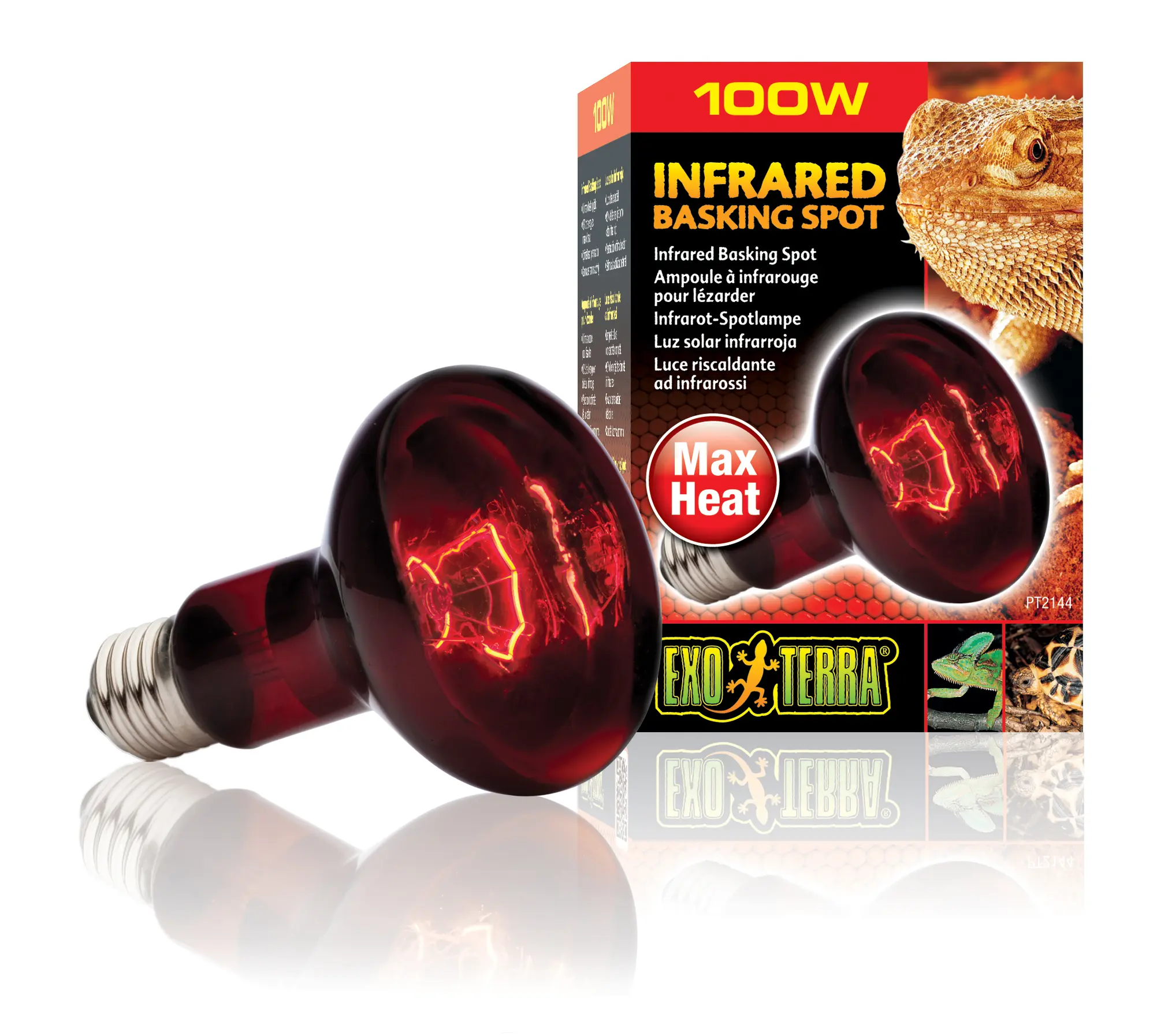 Exo Terra Infrarot-Spotlampe Heat GL R25/100 W