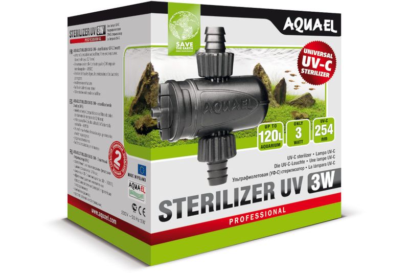 Aquael UV-C Sterilisator UV AS, 3 W