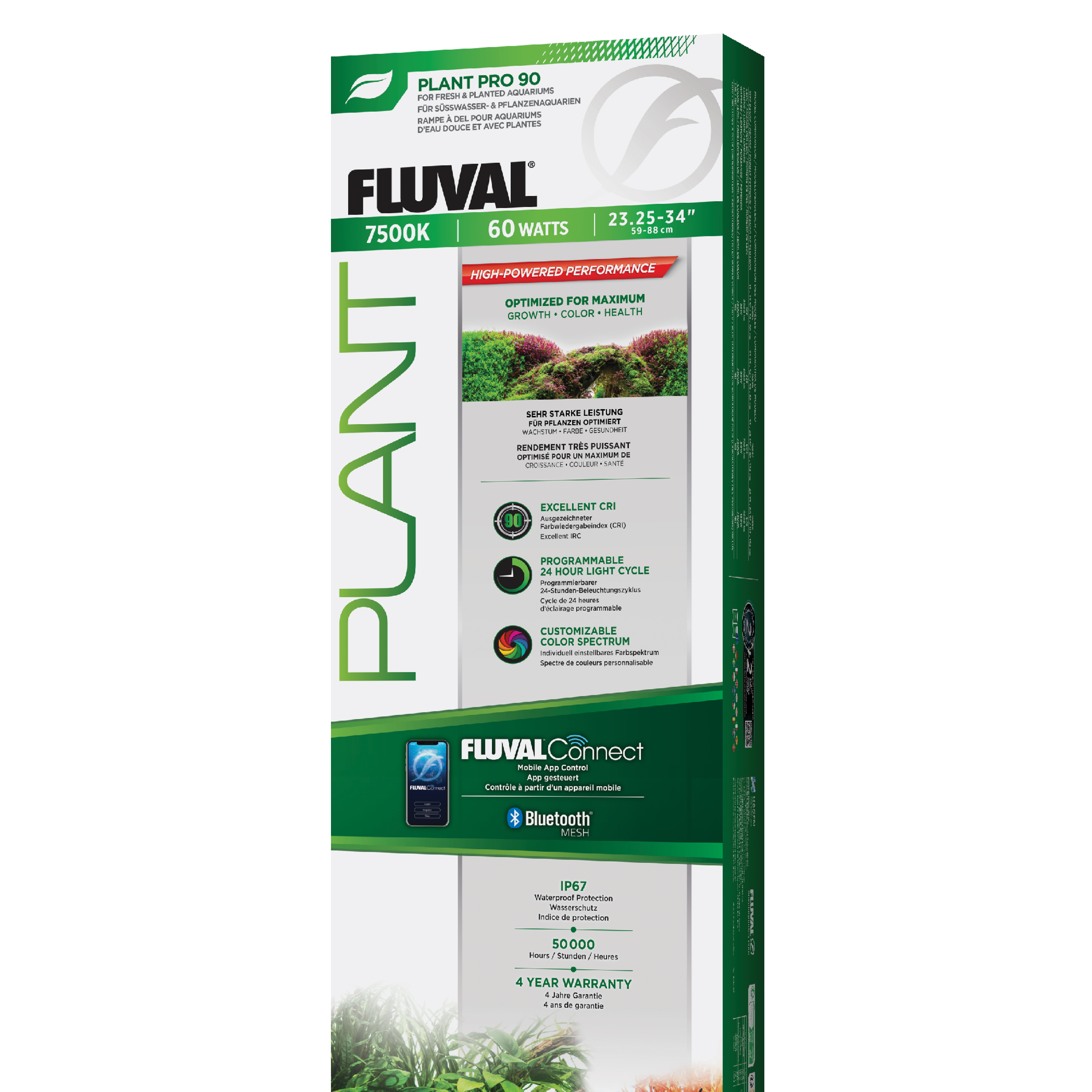Fluval Plant Pro 4.0 LED, 60W, 58,9-87,5 cm