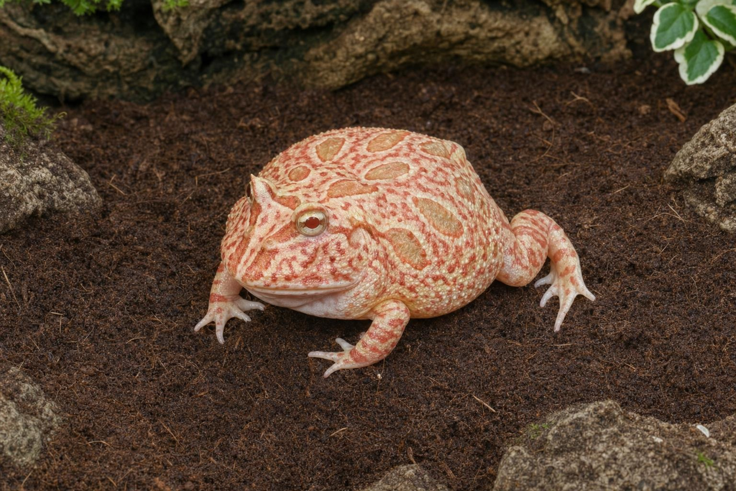 Cranwells Schmuckhornfrosch „Coral Blaze“, Ceratophrys cranwelli