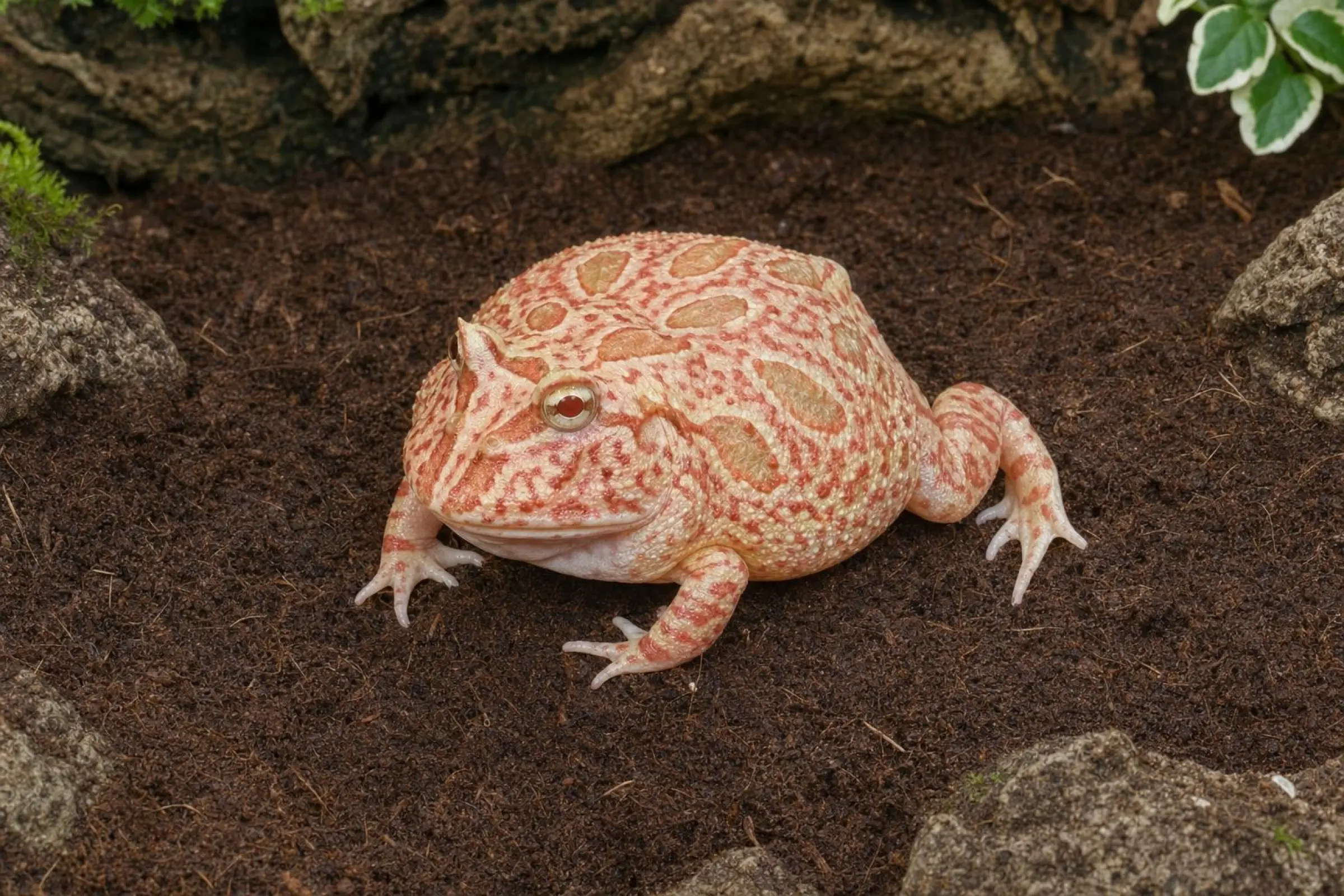 Cranwells Schmuckhornfrosch „Coral Blaze“, Ceratophrys cranwelli