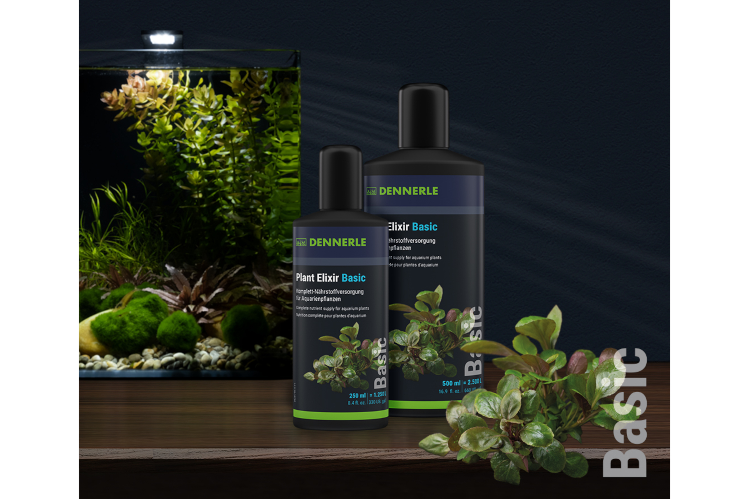 Dennerle Plant Elixir Basic, 250 & 500 ml