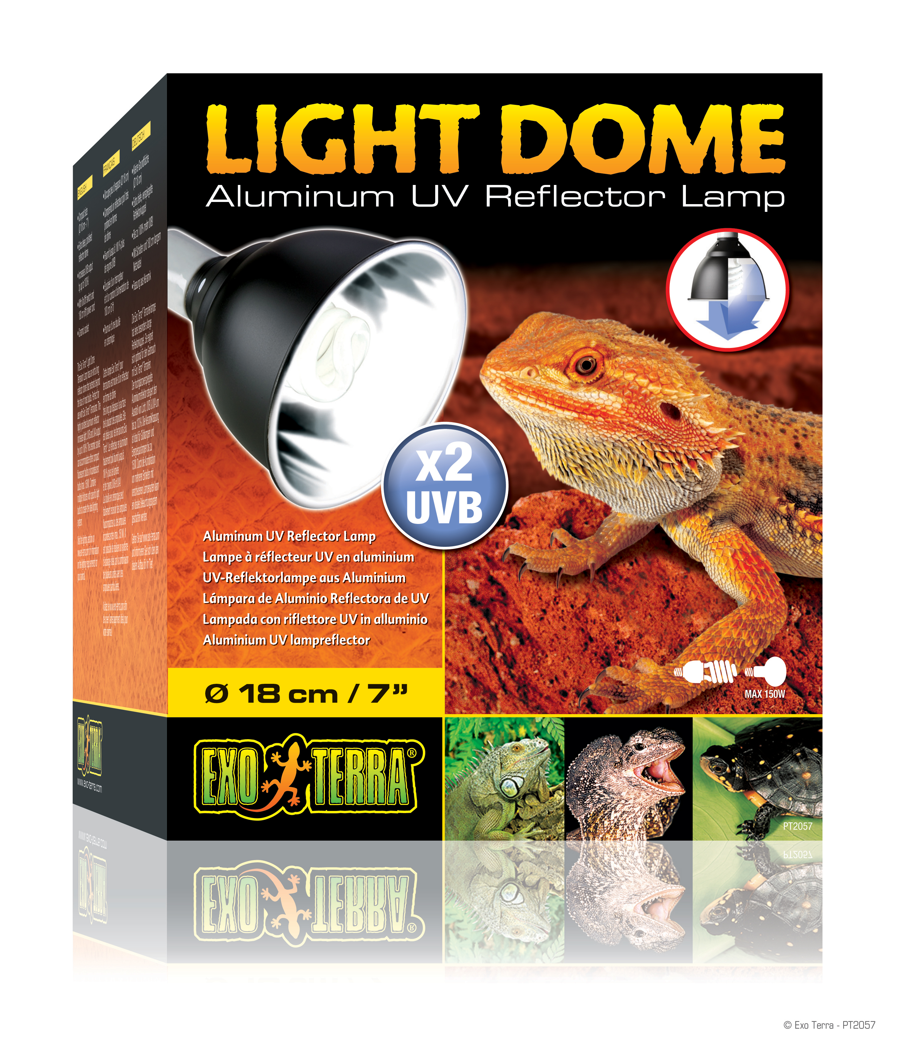 Exo Terra Light Dome UV-Reflektorlampe groß