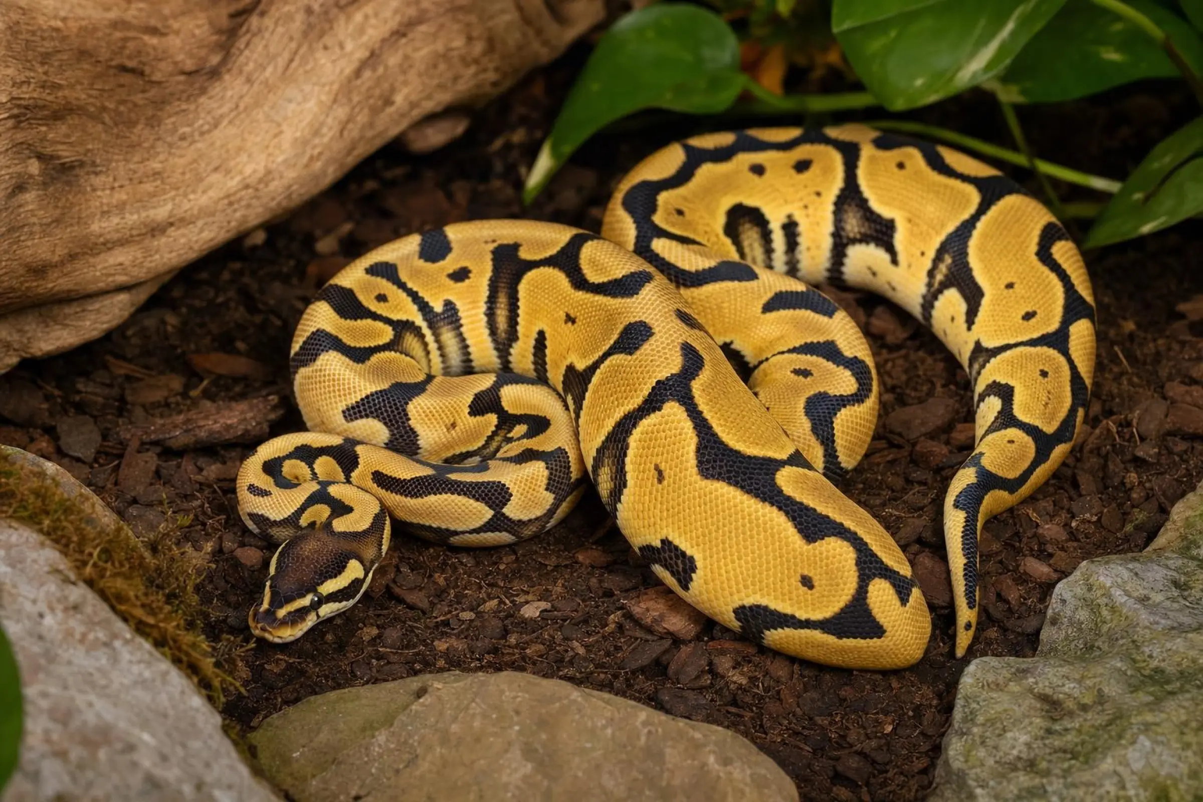 Königspython „Enchi Pastel Red Stripe“, Python regius