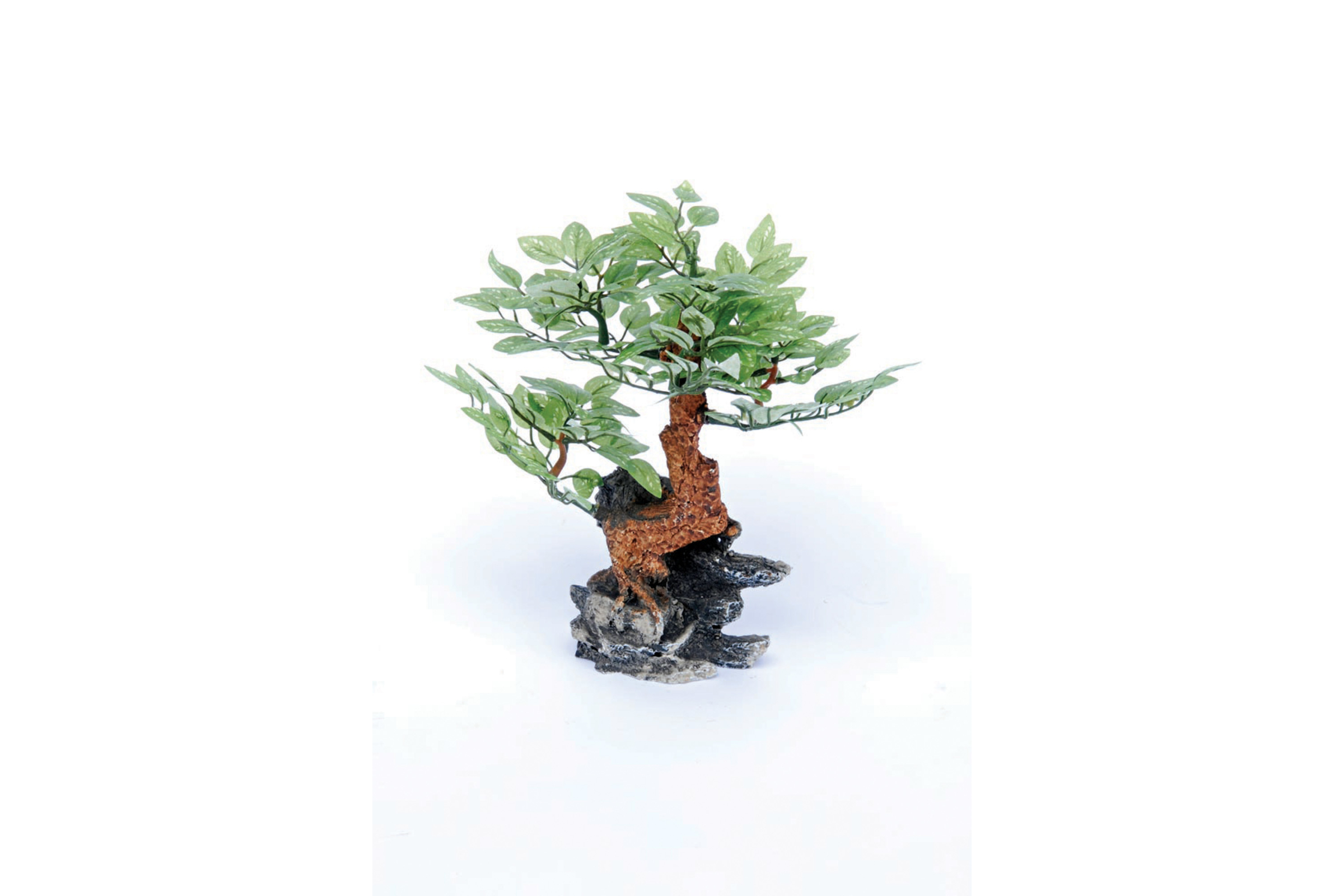 Penn-Plax Bonsai-Baum auf Stein, Aquarium-Deko