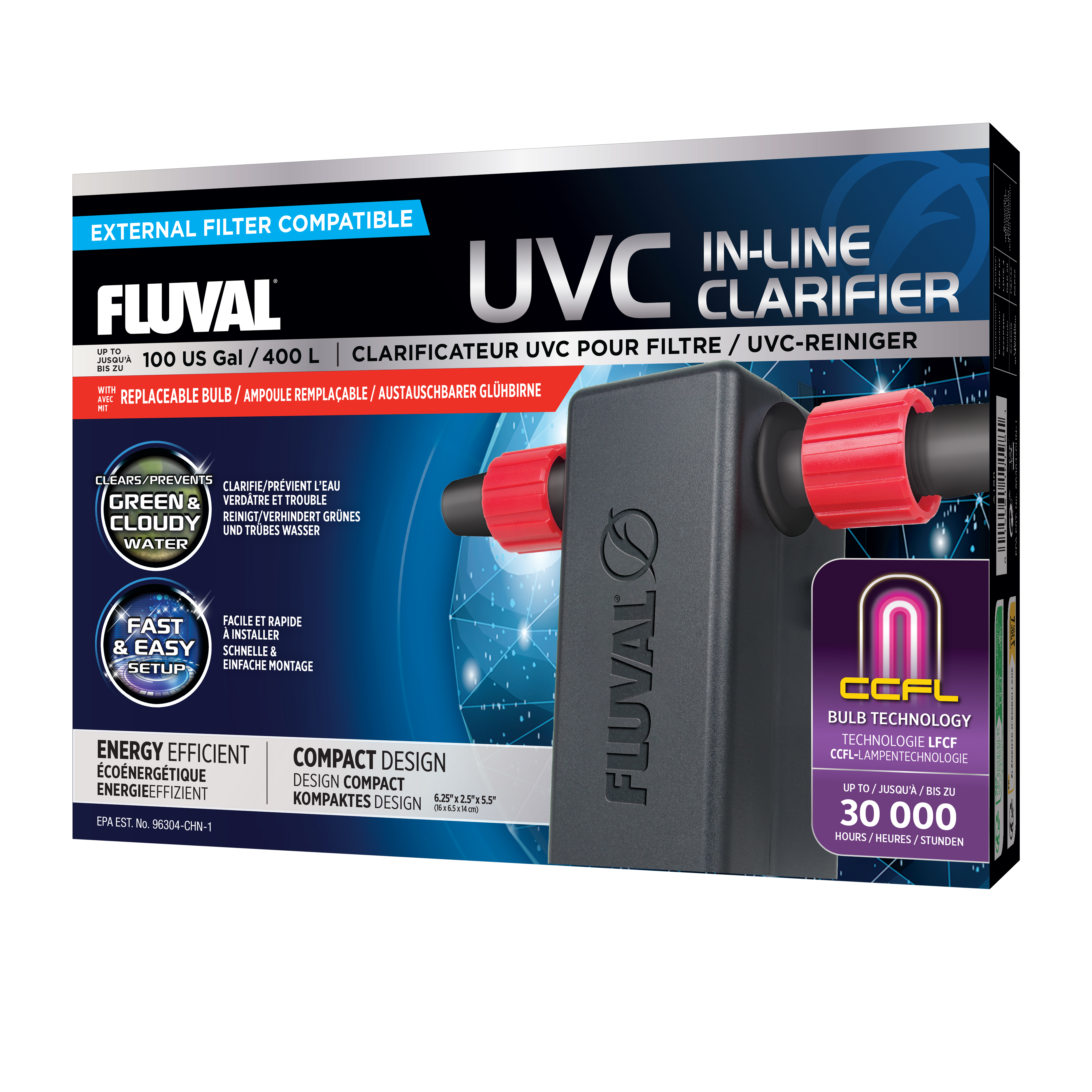 Fluval 3W CCFL UVC-Klärer