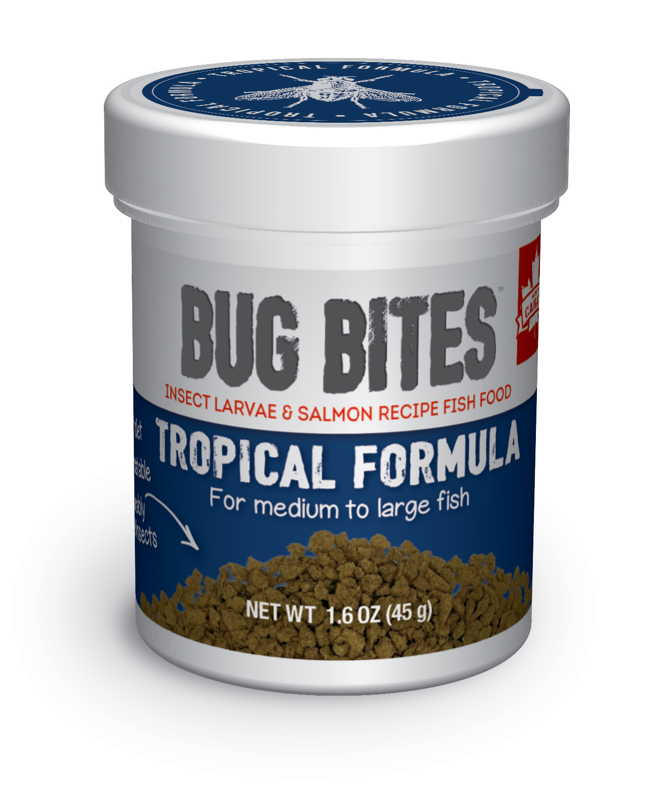 Fluval Bug Bites Tropische Fische M-L 45g