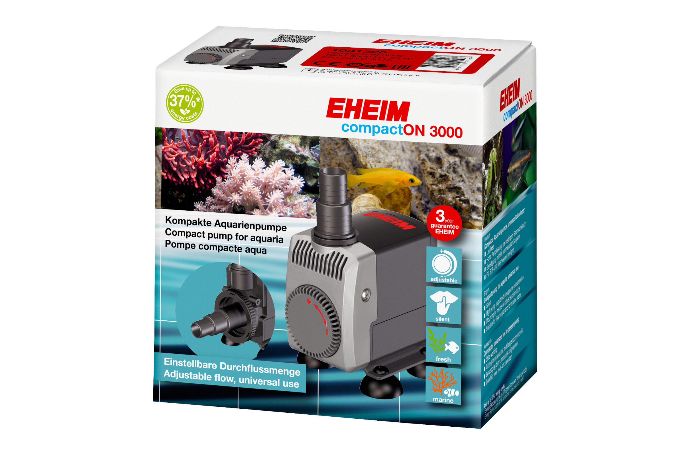 Eheim CompactON 3000, Förderpumpe