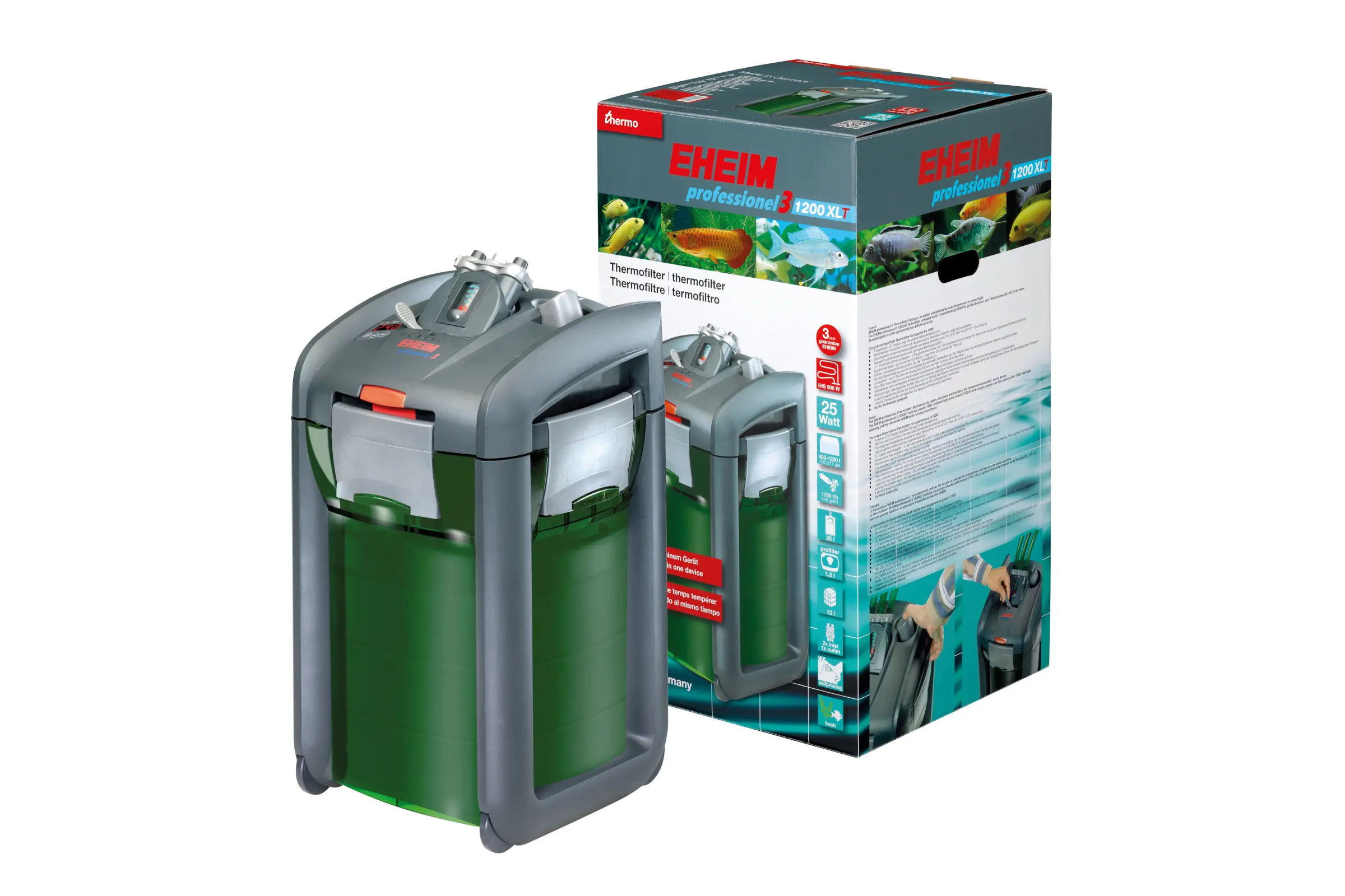 Eheim professionel 3 1200XLT, Thermo-Außenfilter