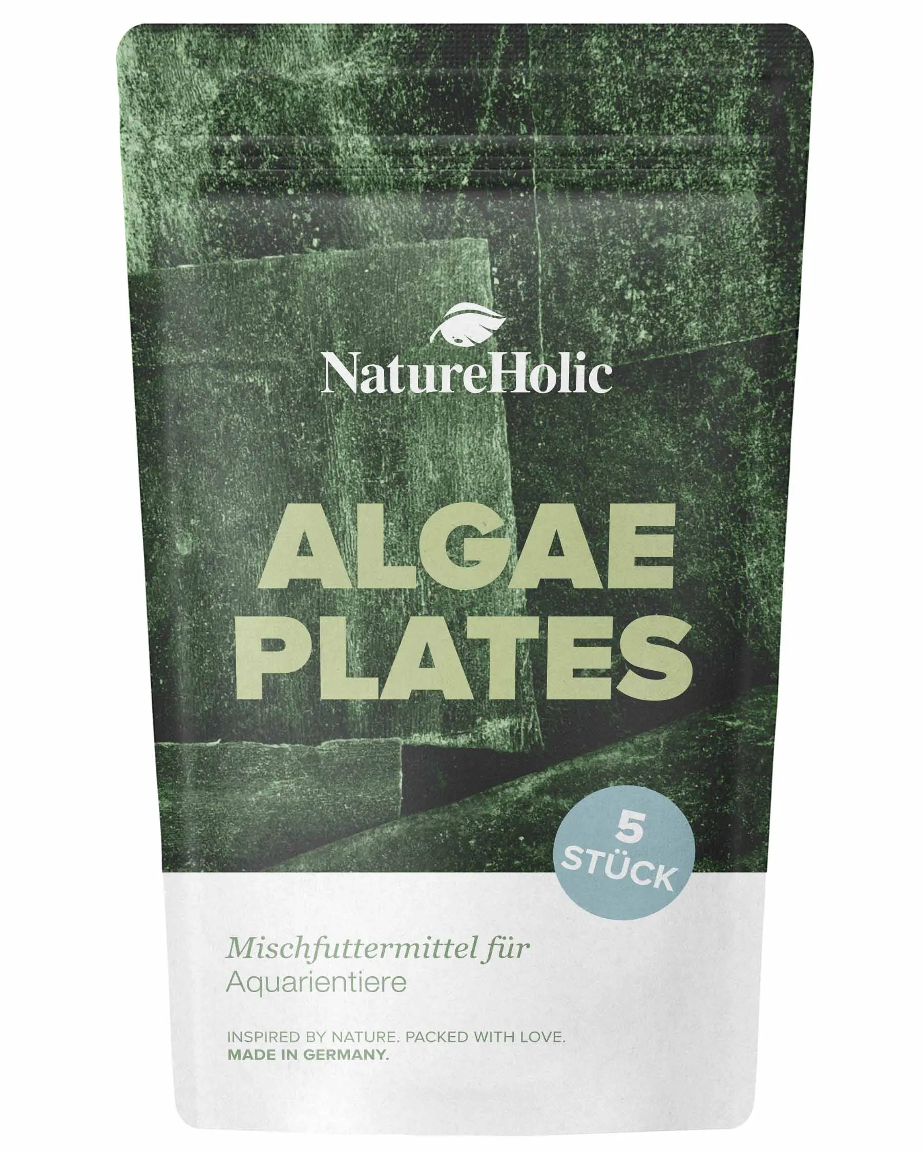 Verpackung: NatureHolic Algae Plates Algenfutter, 5 Stück