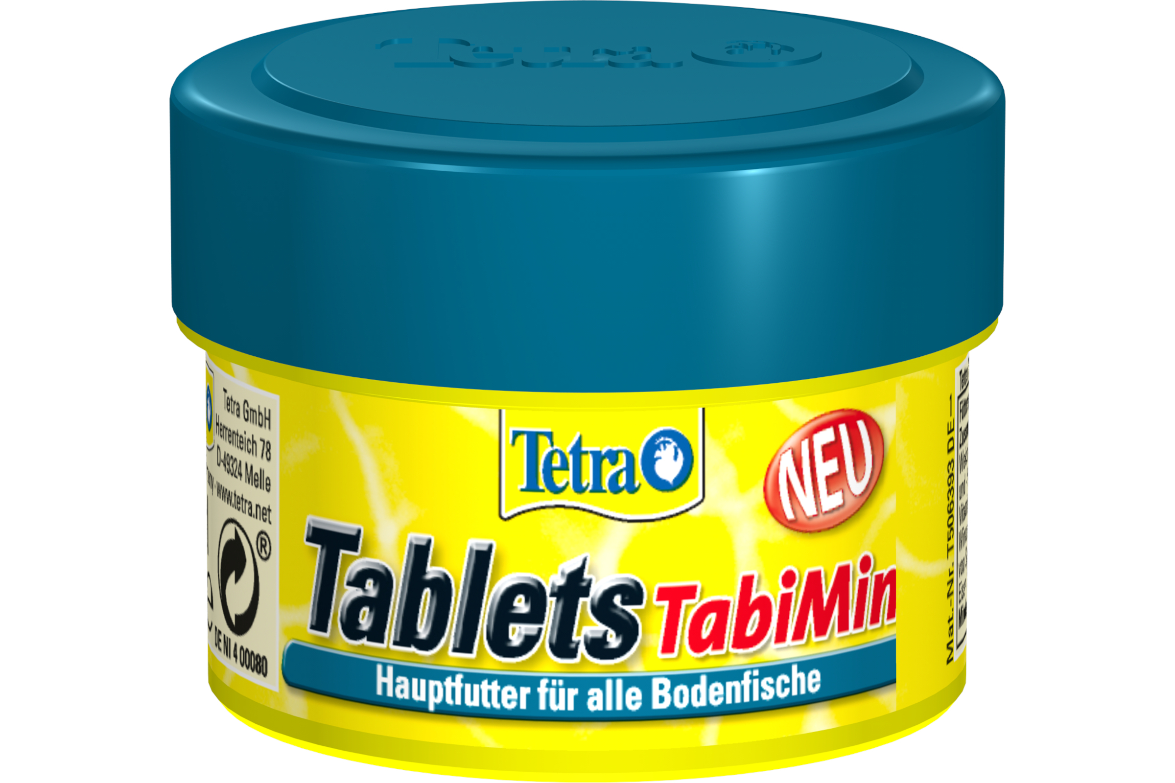 Tetra Tablets TabiMin, Hauptfutter-Tabletten, 58 Stück