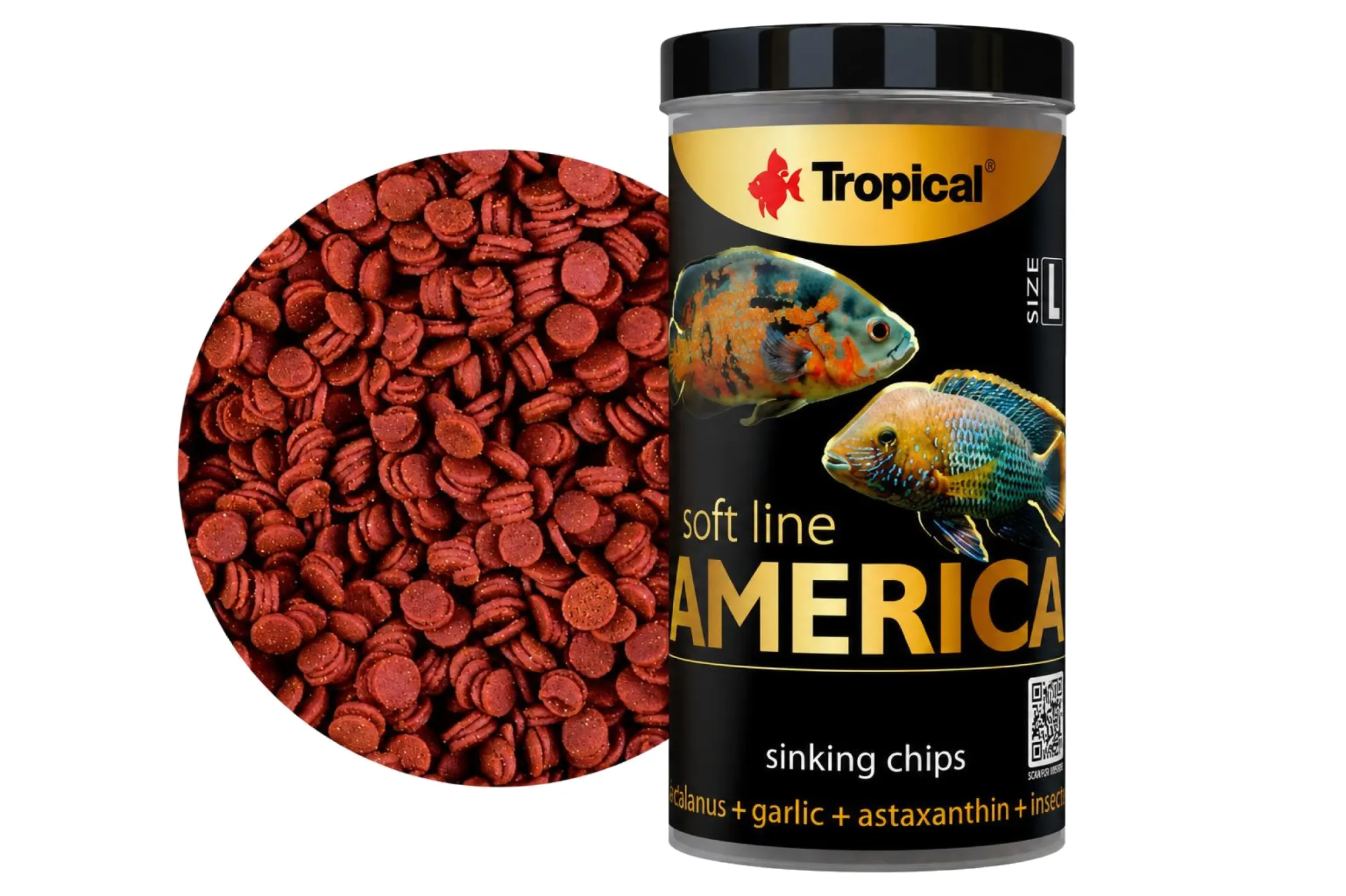 Tropical Soft Line America Size L 250 ml – KI-generierte Abbildung aus Produktreferenz