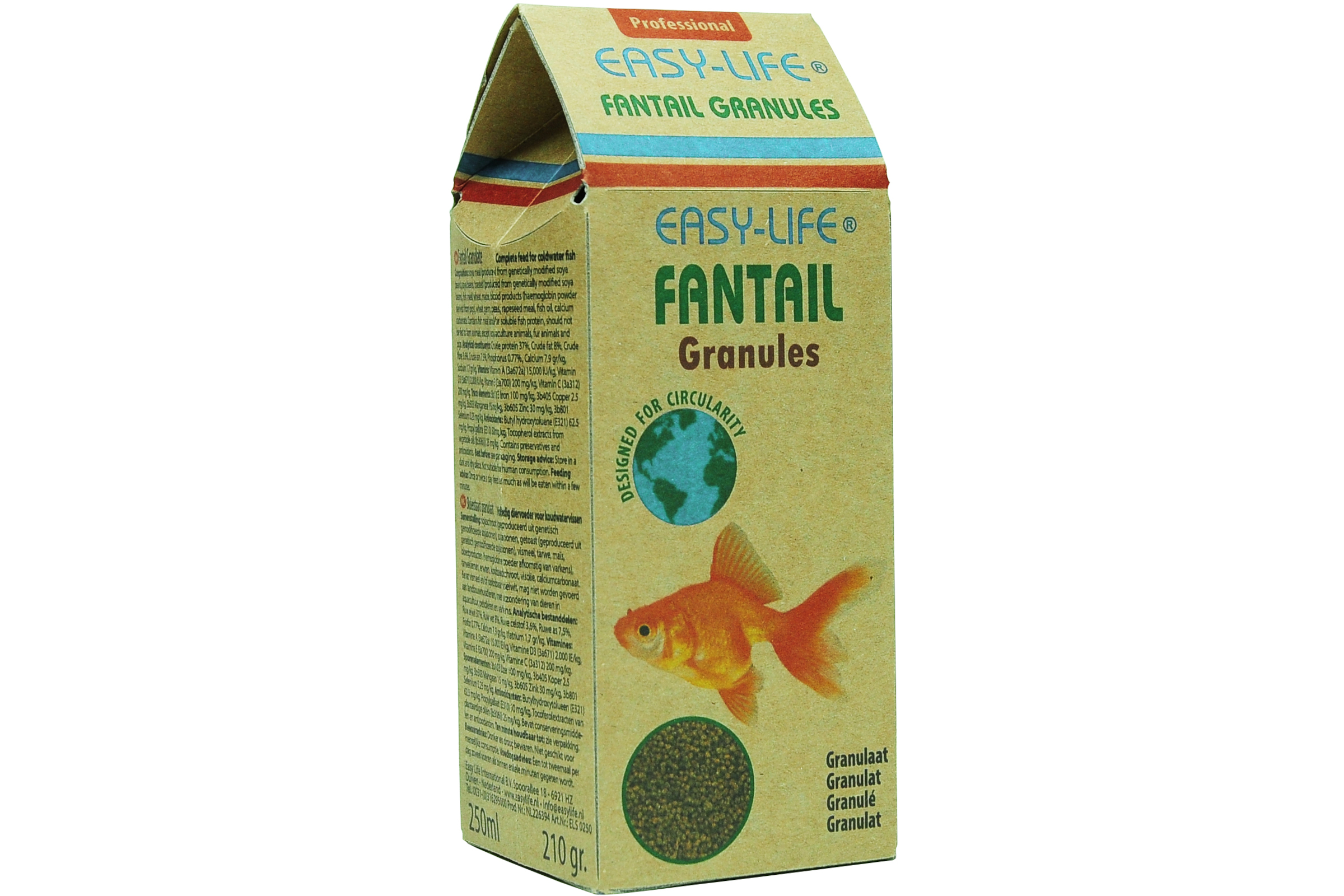 Easy-Life Fantail, Schleierschwanzgranulat, 250 ml
