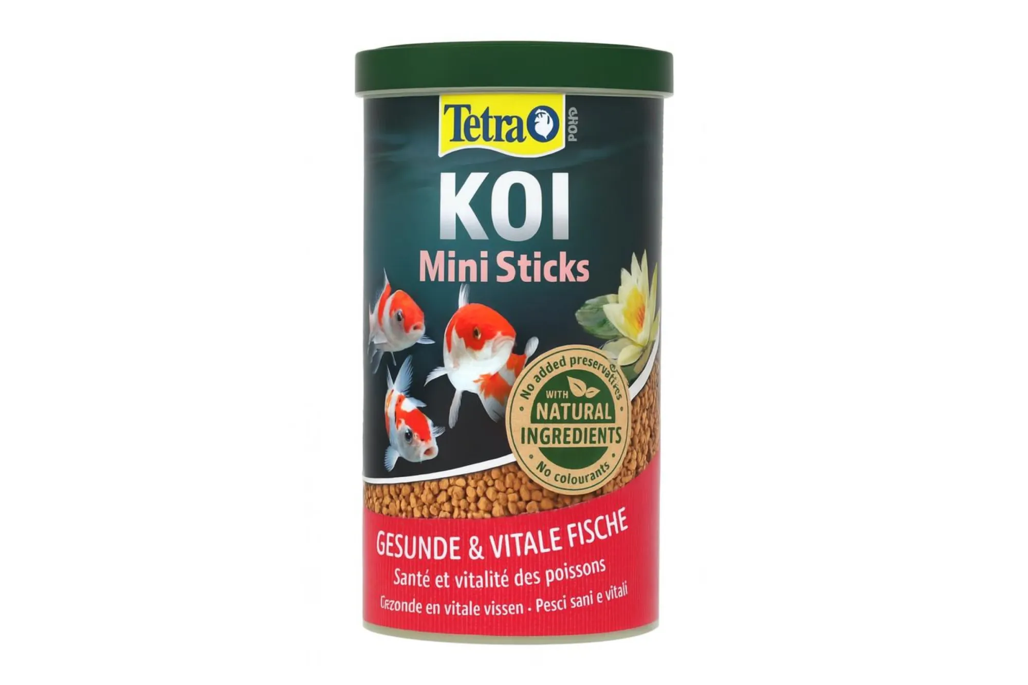Tetra Pond Koi Sticks Mini 1 l – KI-generierte Abbildung aus Produktreferenz