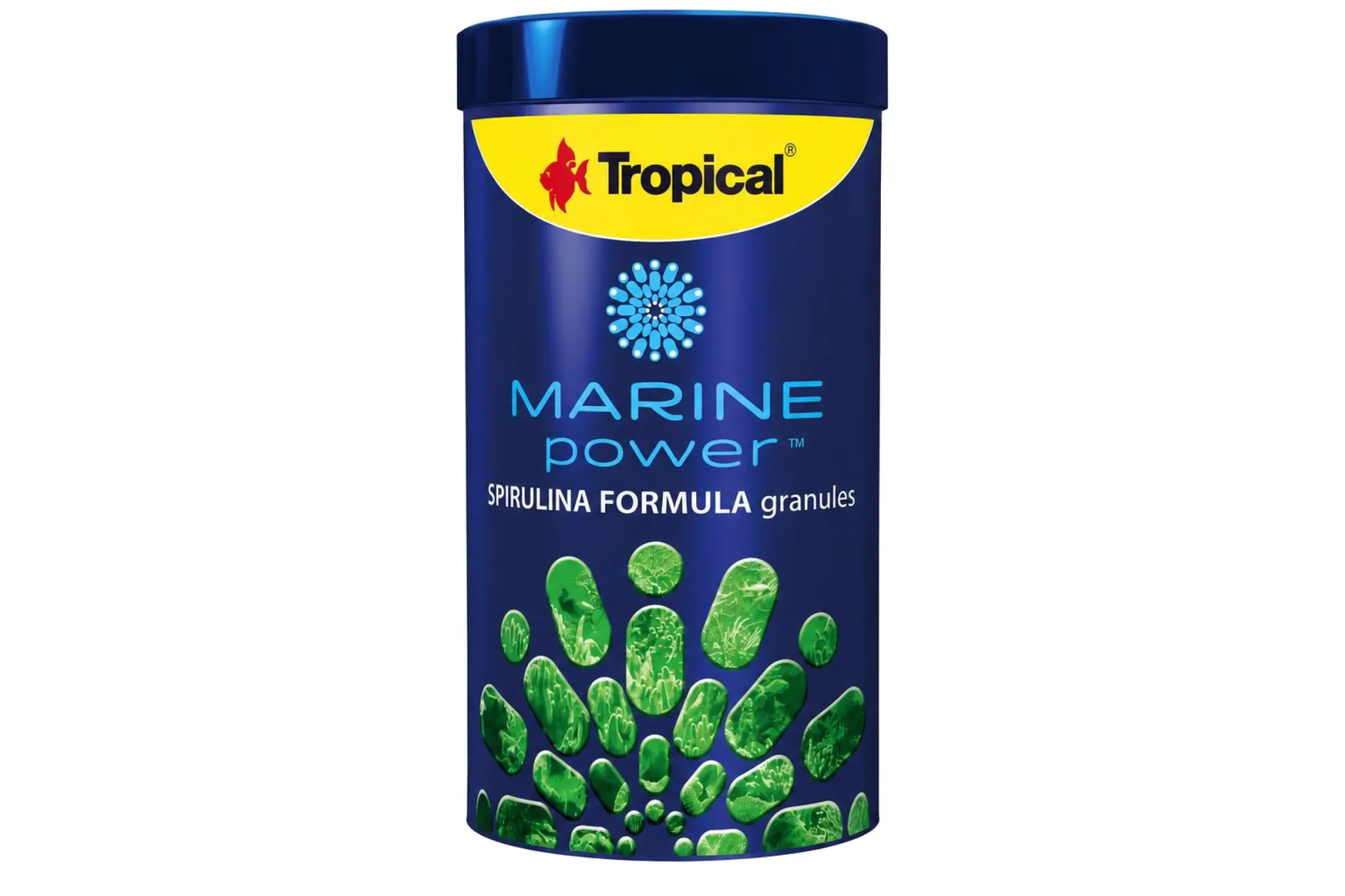 Tropical Marine Power Spirulina Formula Granules 250 ml – KI-generierte Abbildung aus Produktreferenz