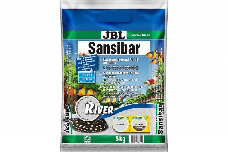 JBL Sansibar River, Aquarium-Naturkies, 5 kg