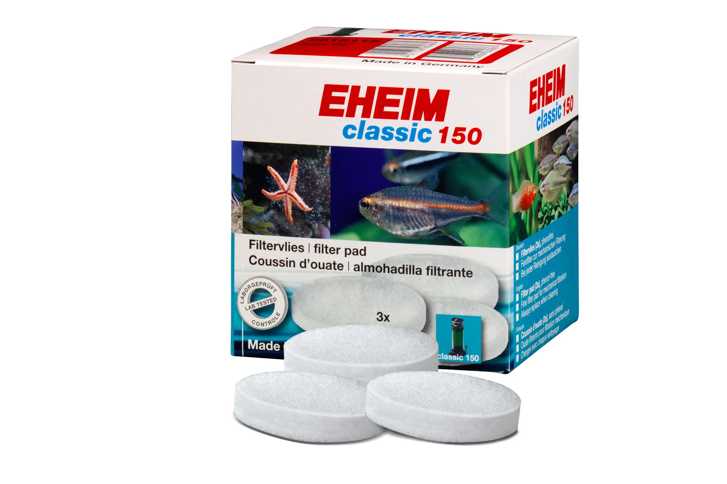 Eheim Filtervliese für Classic 150 (2211), 3 Stück