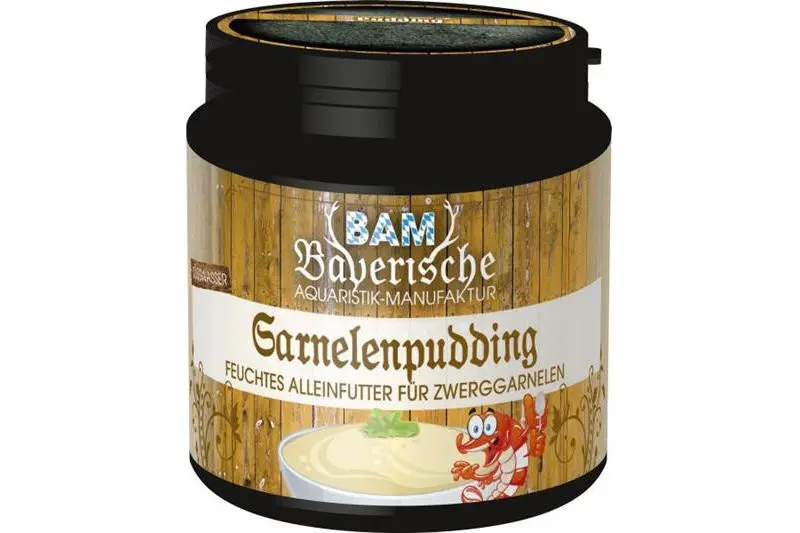 BAM Garnelenpudding, Feuchtfutter für Wirbellose, 100 g