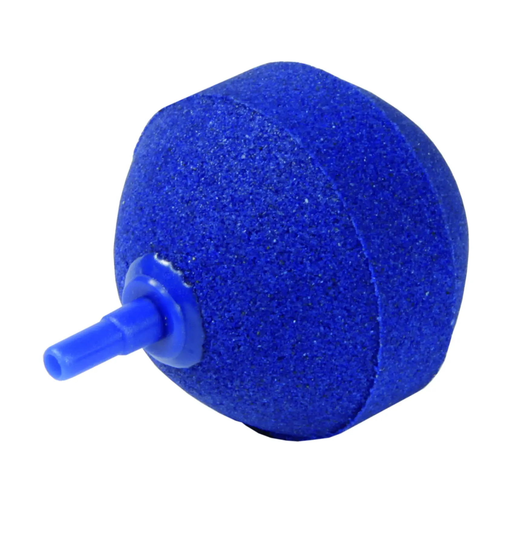 OSAGA Kugel-Luftausströmer Ø 50 mm, blau gepresst, feinporige Oberfläche für dichten, weit verteilten Blasenstrom und verbesserten Sauerstoffeintrag im Aquarium oder Teich