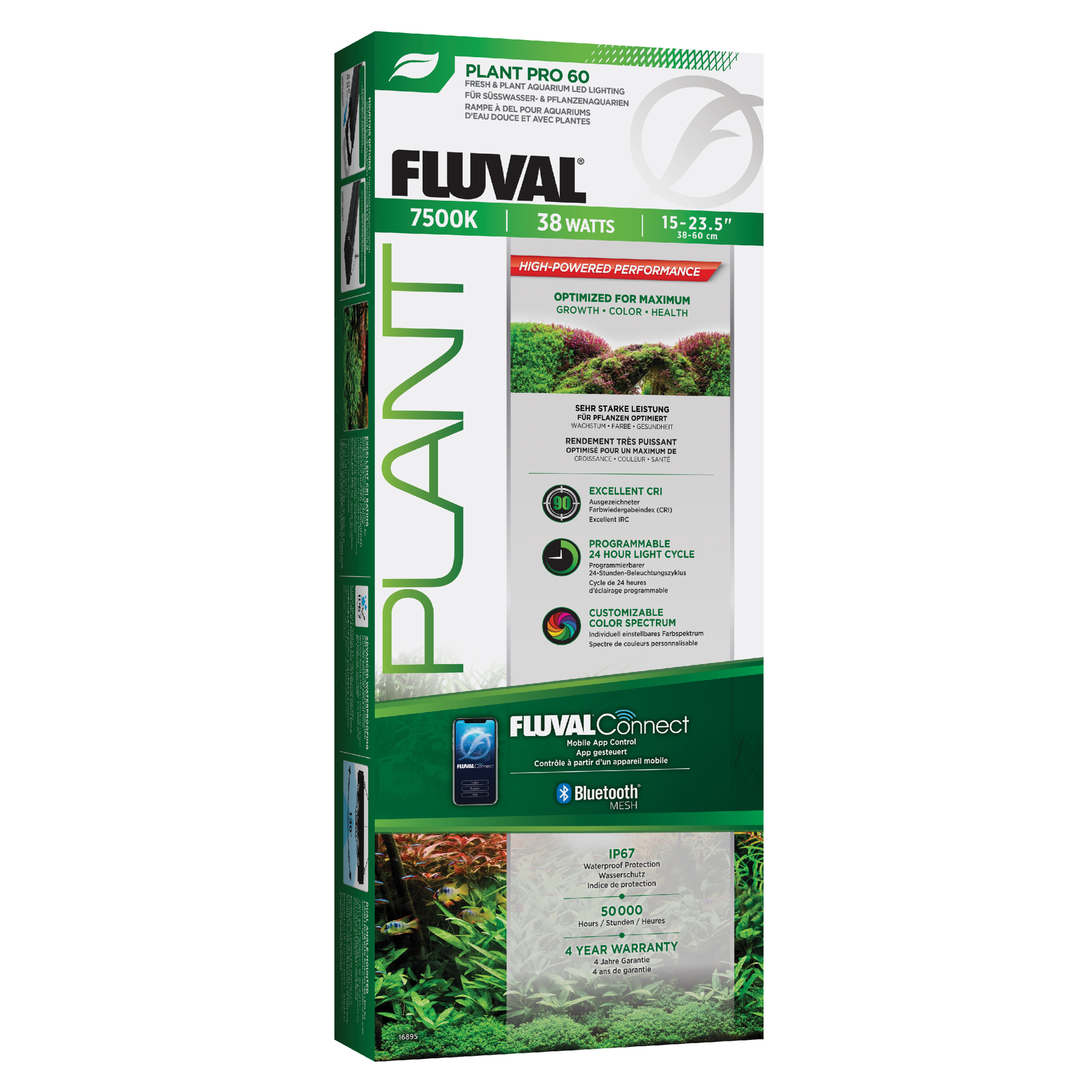 Fluval Plant Pro 4.0 LED, 38W, 38,4-60cm