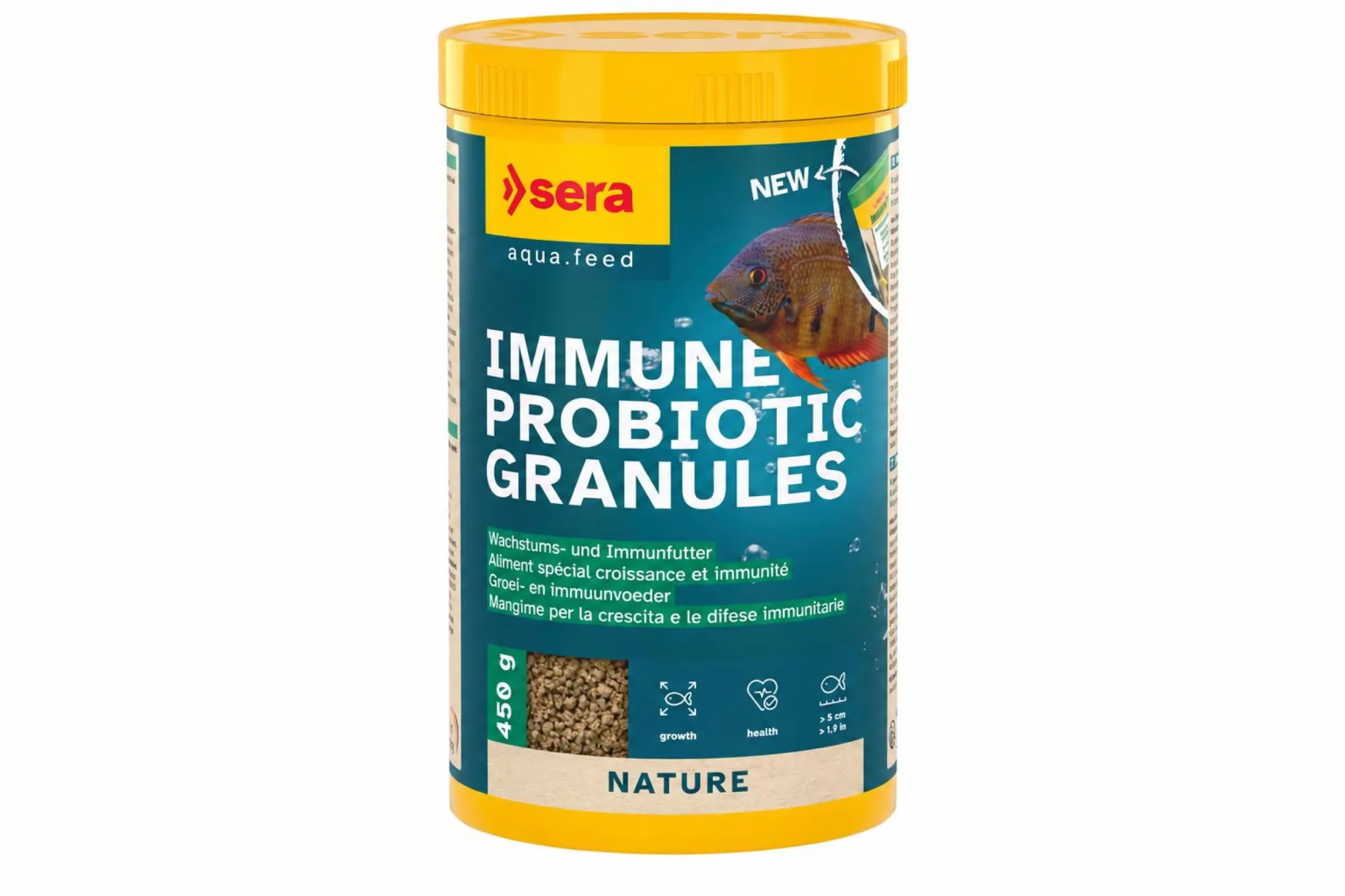 Sera Immune Probiotic Granules 1000 ml (450 g) – KI-generierte Abbildung aus Produktreferenz