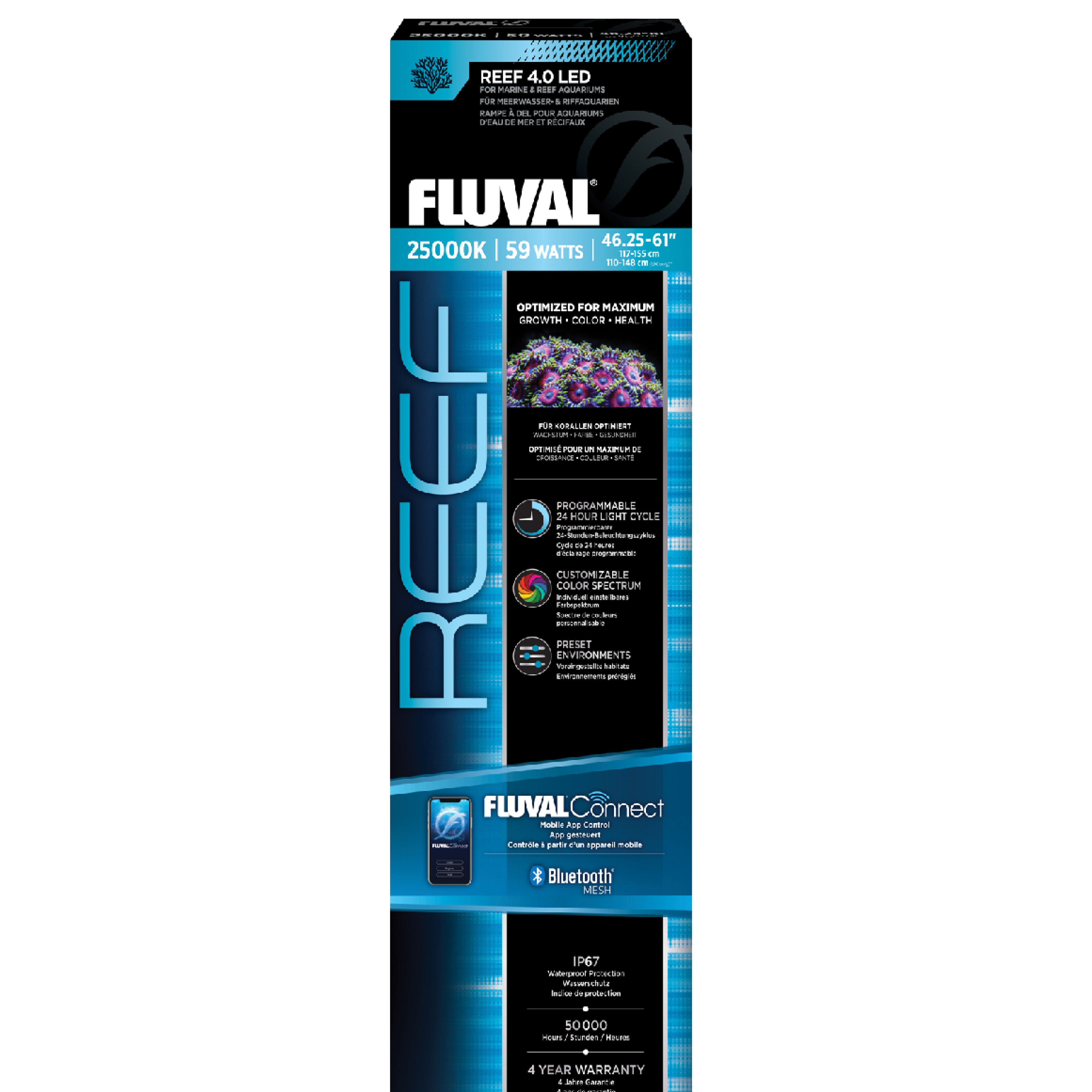 Fluval Reef 4.0 LED, 59W, 117,5-155,1 cm