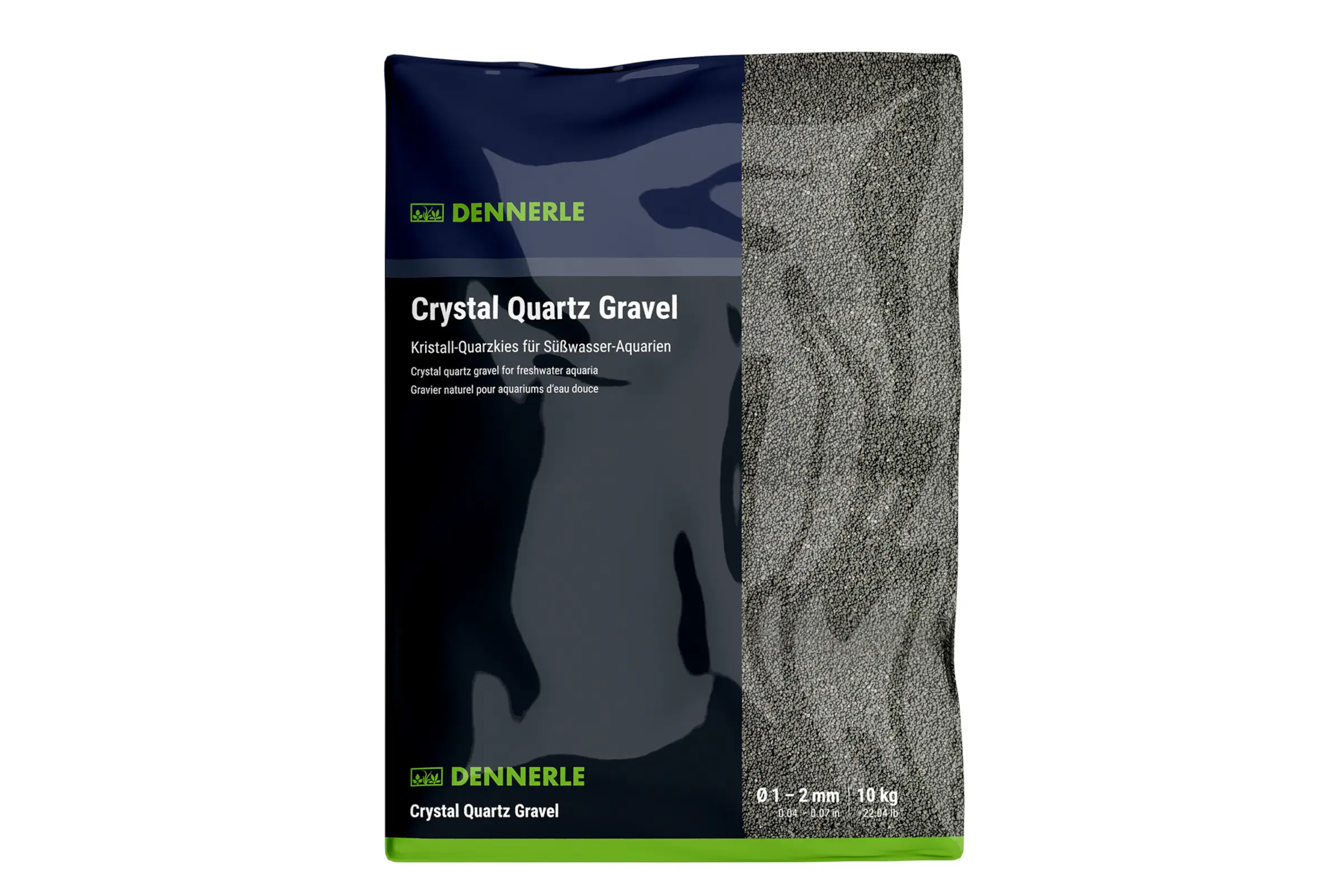 Dennerle Kristall-Quarzkies, Farbkies, diamant-schwarz, 5 Kg