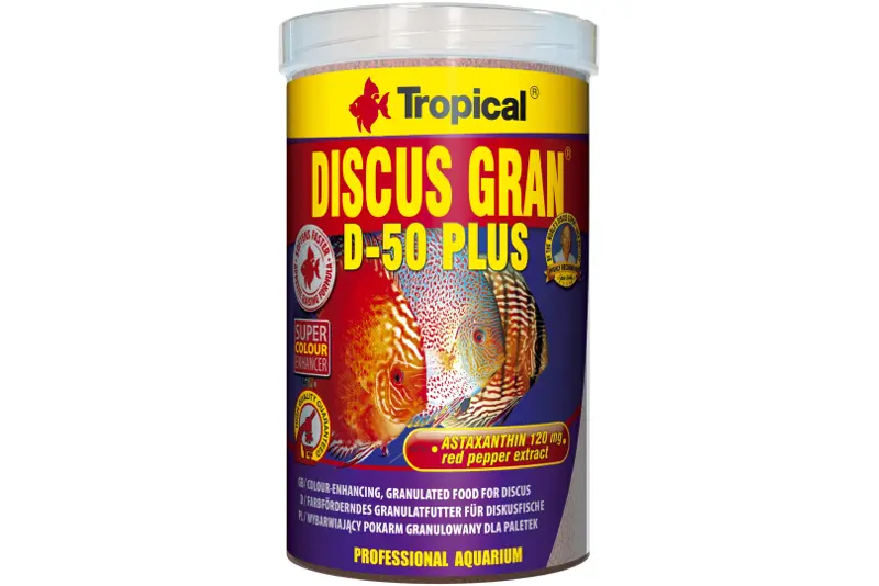 Tropical Discus Gran D-50 Plus1, 1 Liter