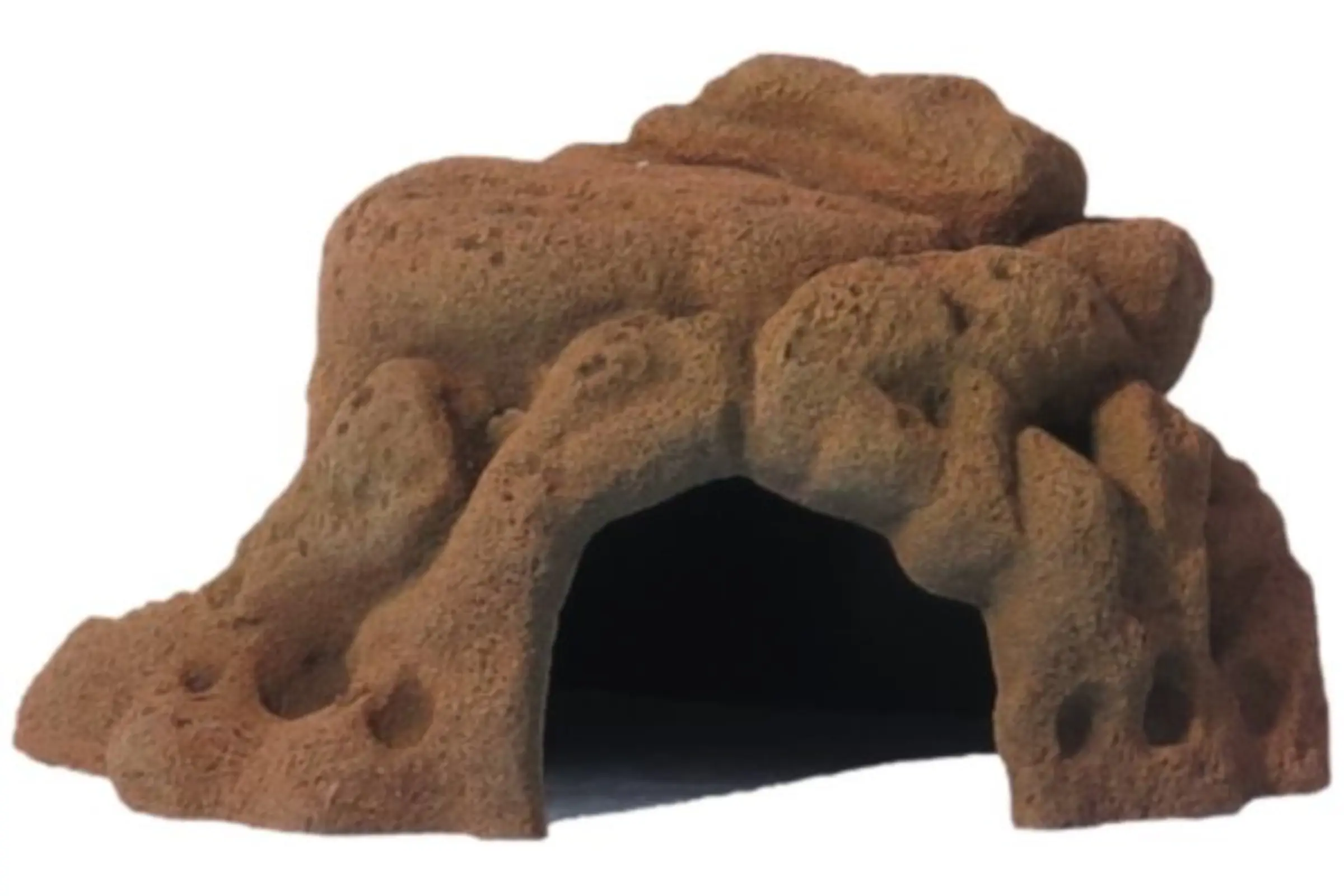 Variogart 1432 Barschhöhle Sandstein-Rot, 19 × 13 × 9,5 cm