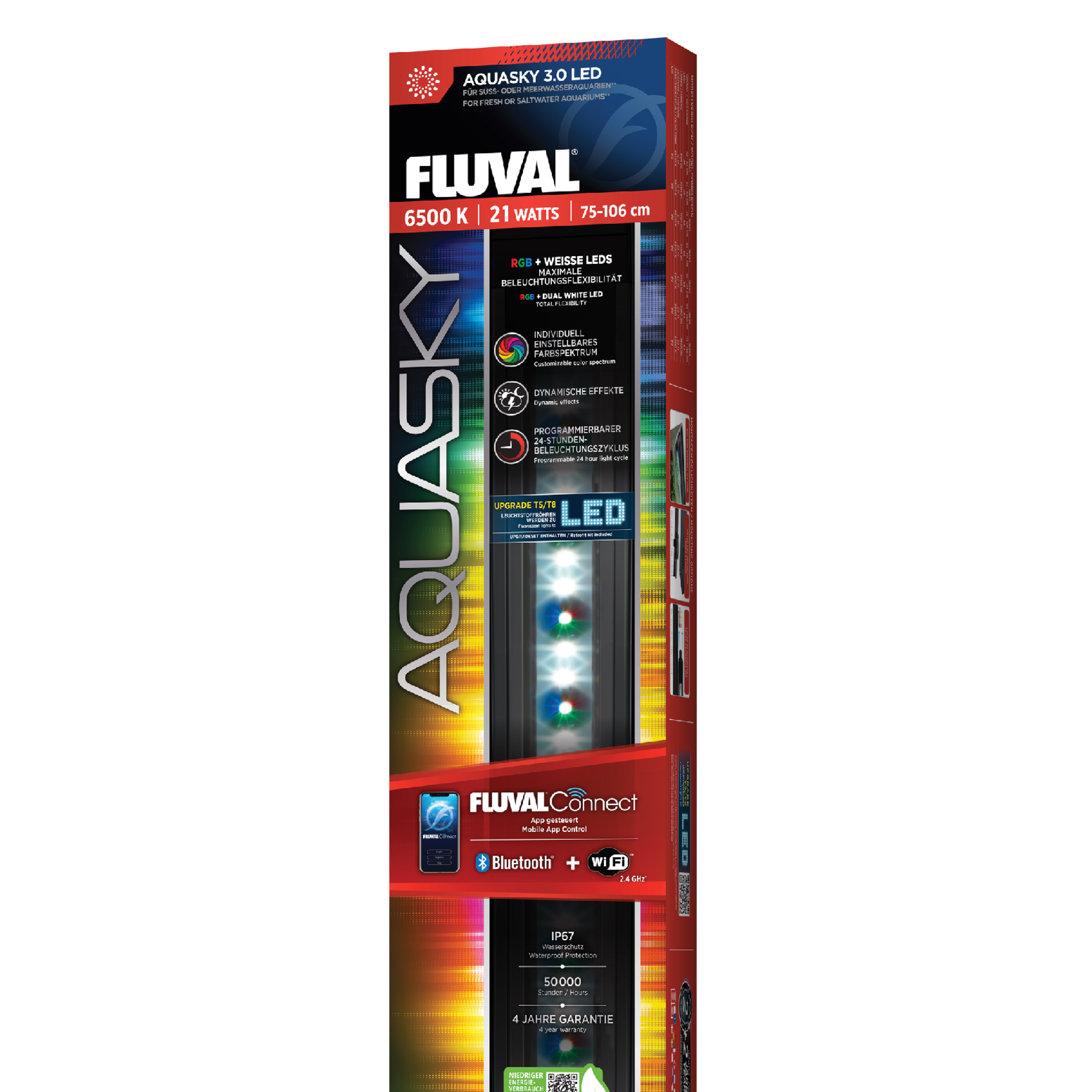 Fluval AquaSky LED 3.0 21W, 75-106,4cm