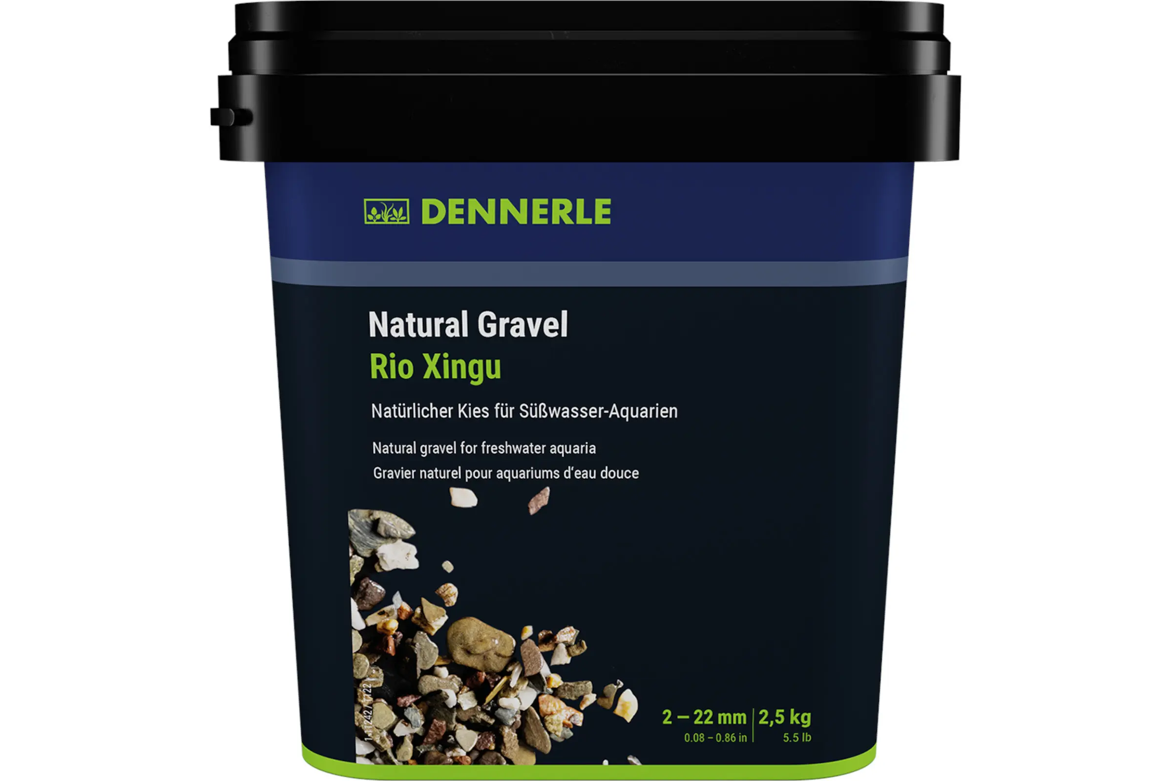 Dennerle Natural Gravel Rio Xingu, 2 - 22 mm