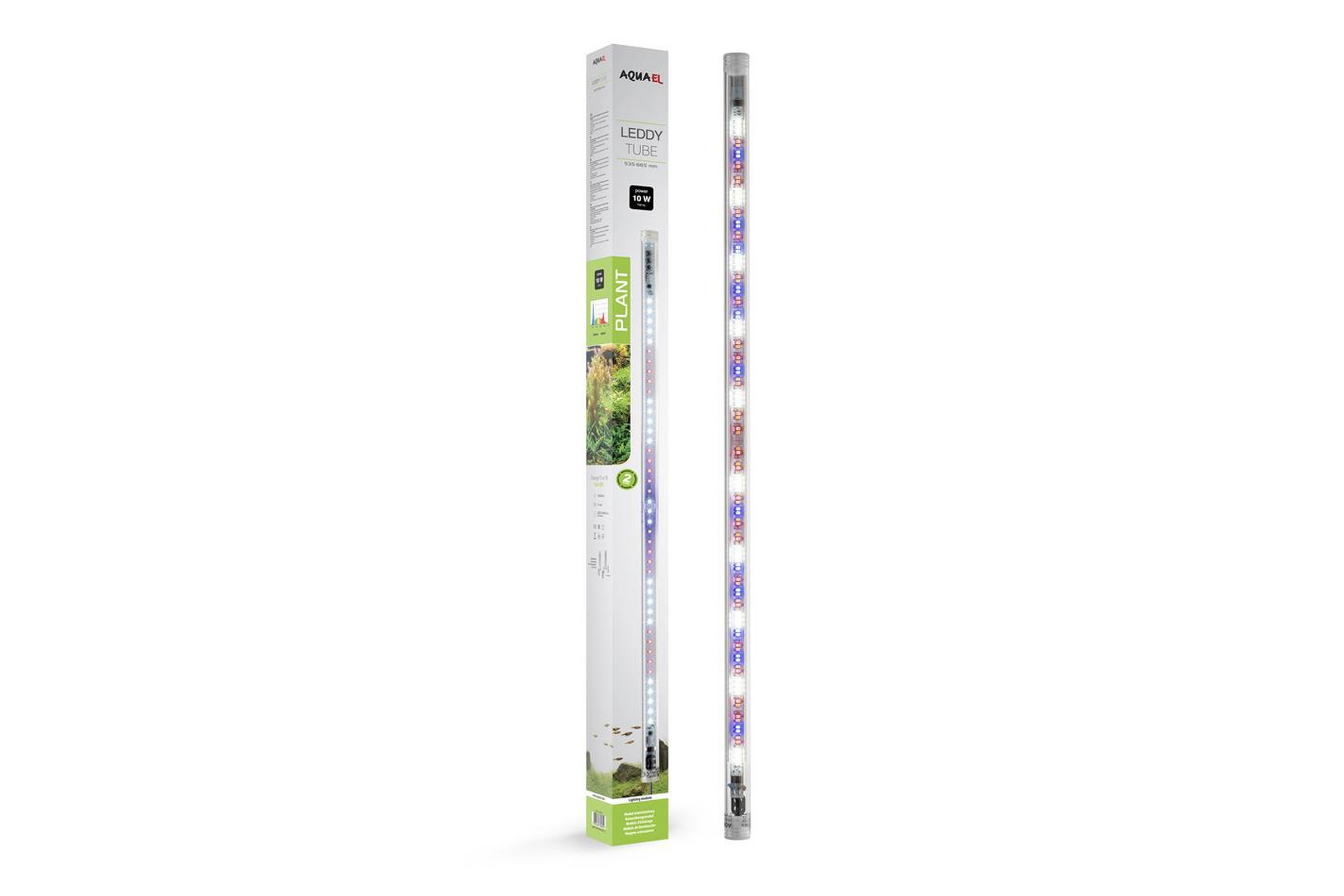 Aquael Leddy Tube Plant 2.0, LED-Ersatzmodul, 53-66 cm, 10 W