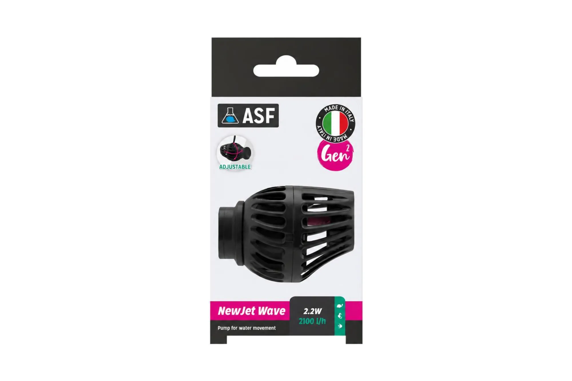 Aquarium Systems NewJet Wave Gen2 2100 – 2,2 W – KI-generierte Abbildung aus Produktreferenz