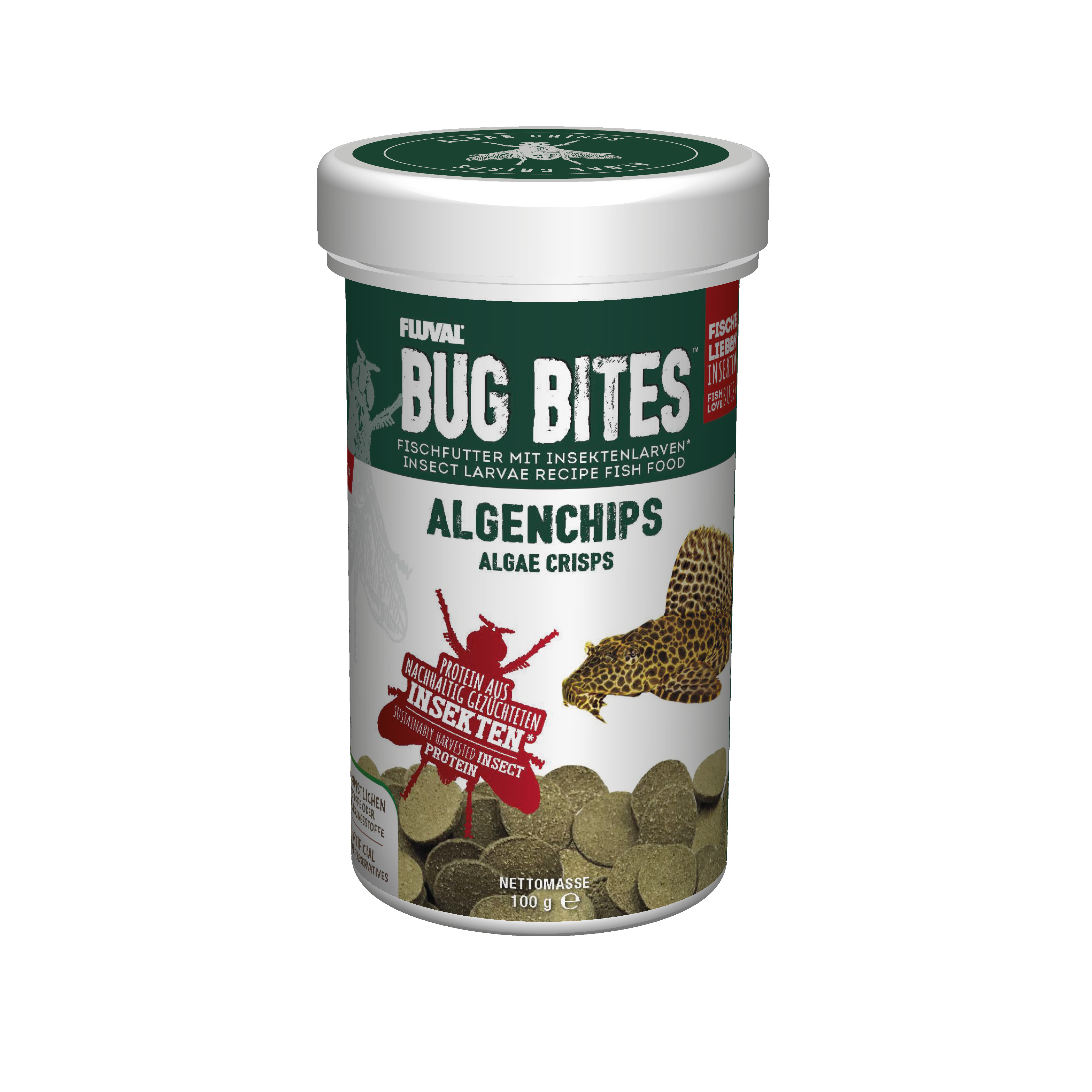 Fluval Bug Bites Algae Wafers 250 ml