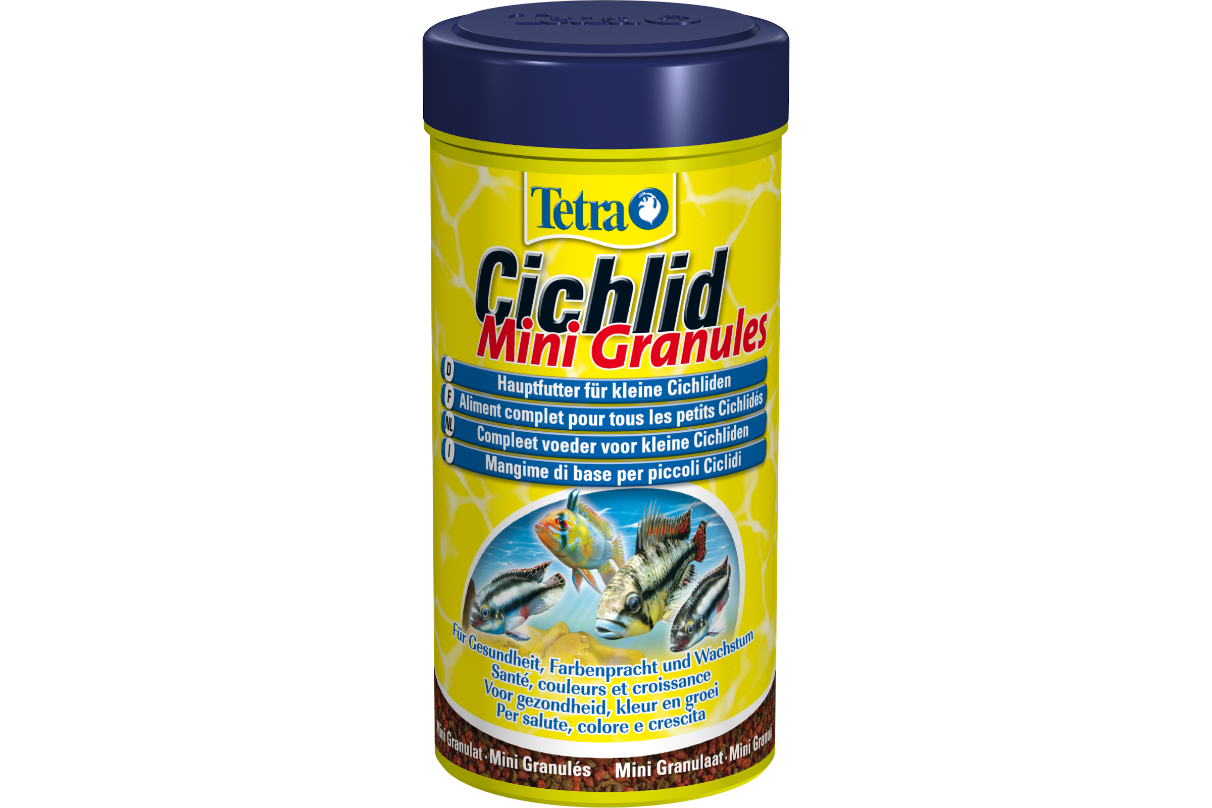 Tetra Cichlid Mini Granules, Hauptfutter, 250 ml
