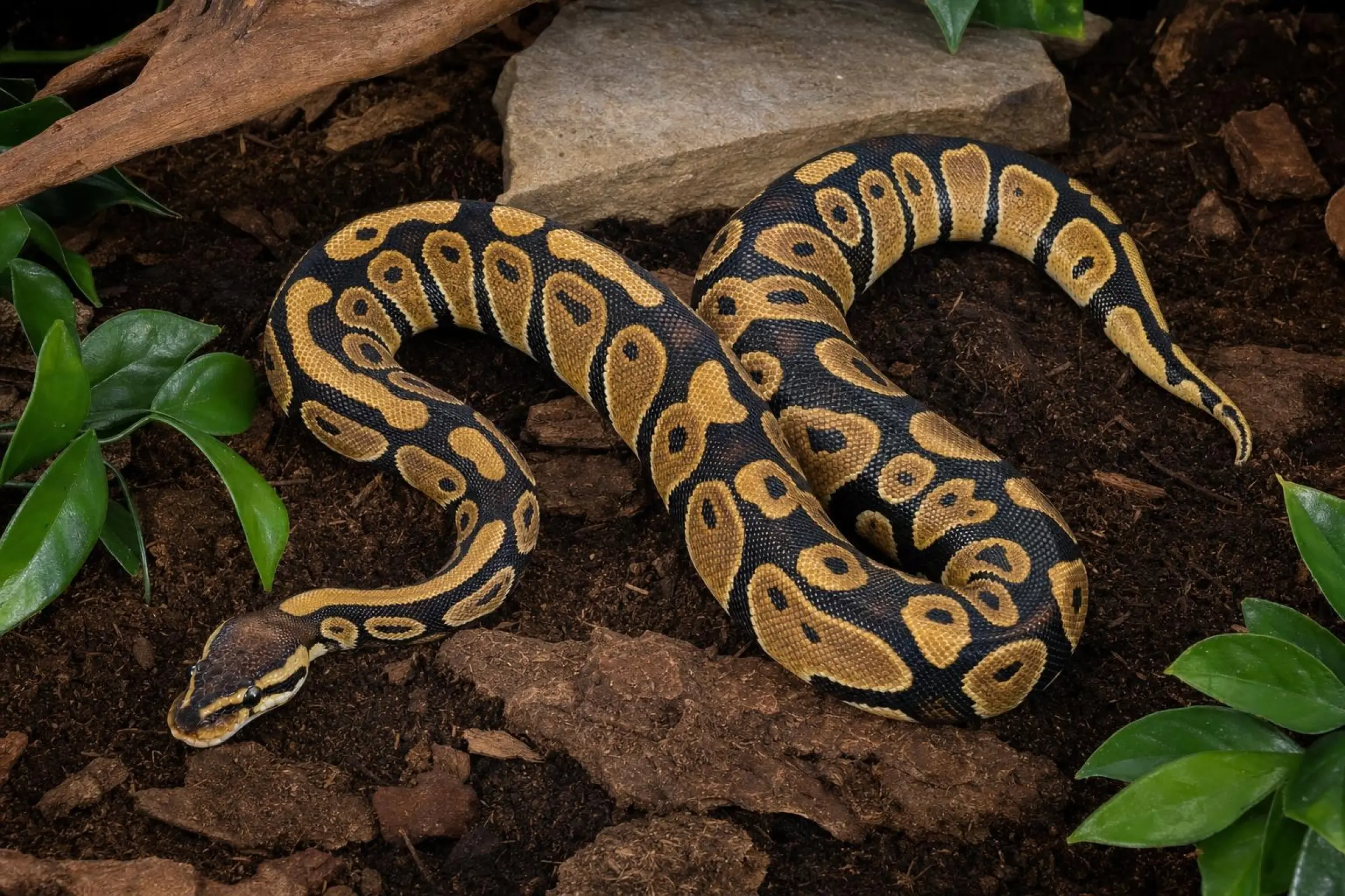 GHI-Clown-Königspython, Python regius