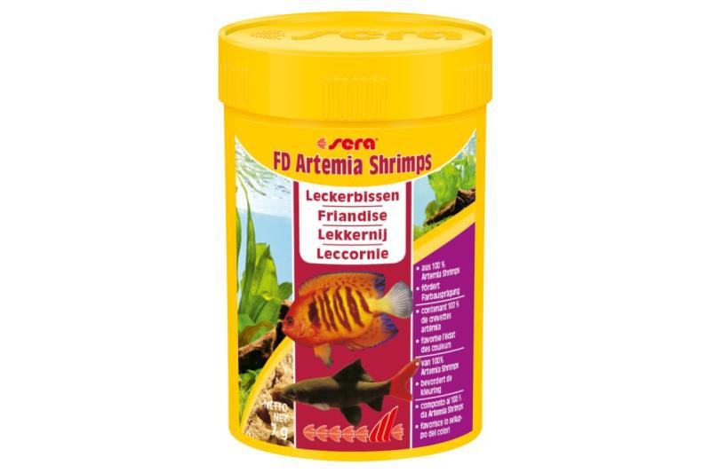 Sera FD Artemia Shrimps, 100 ml