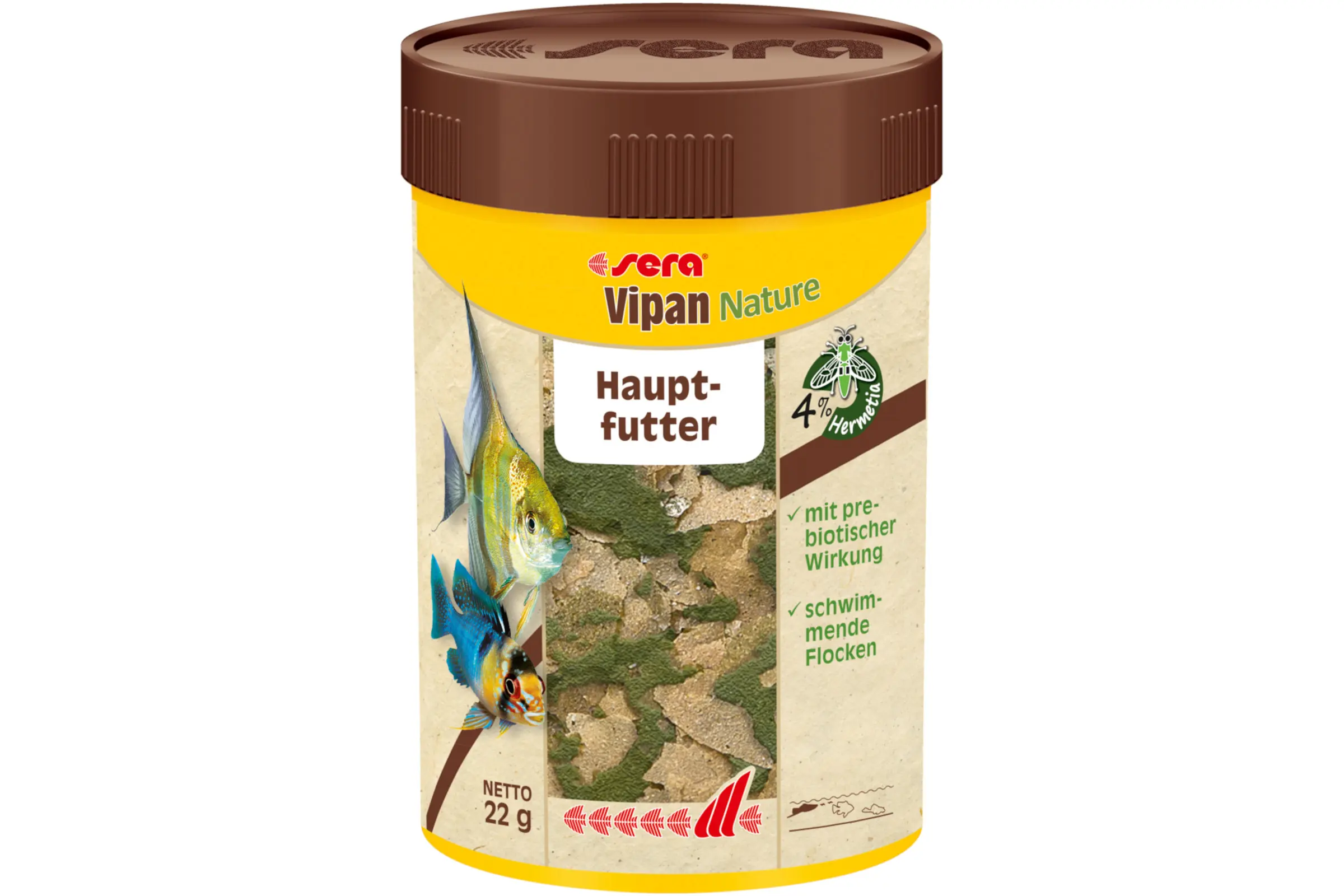 Sera Vipan Nature, Hauptfutter-Flocken, in 3 Größen