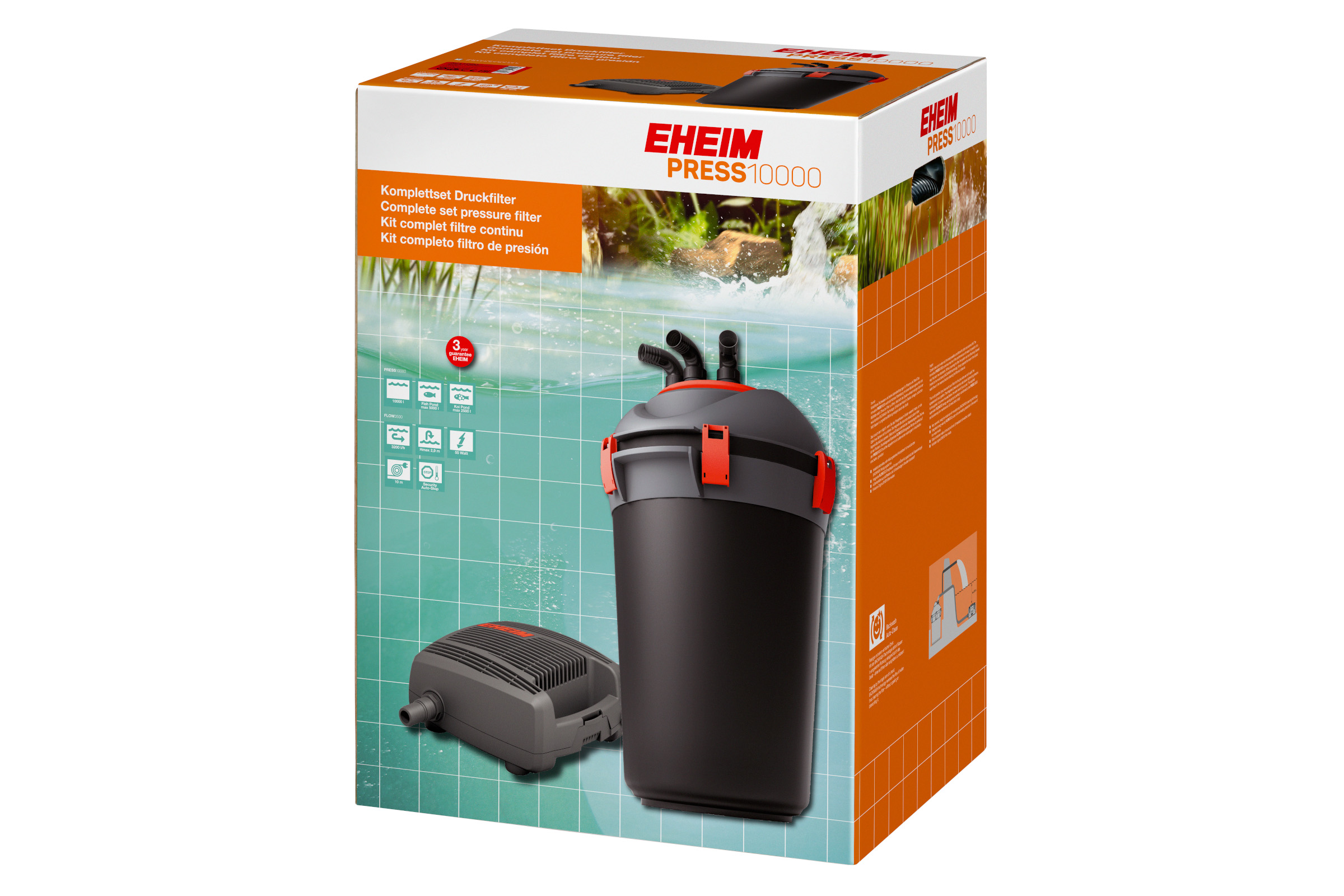 Eheim Press10000, Teich-Druckfilter