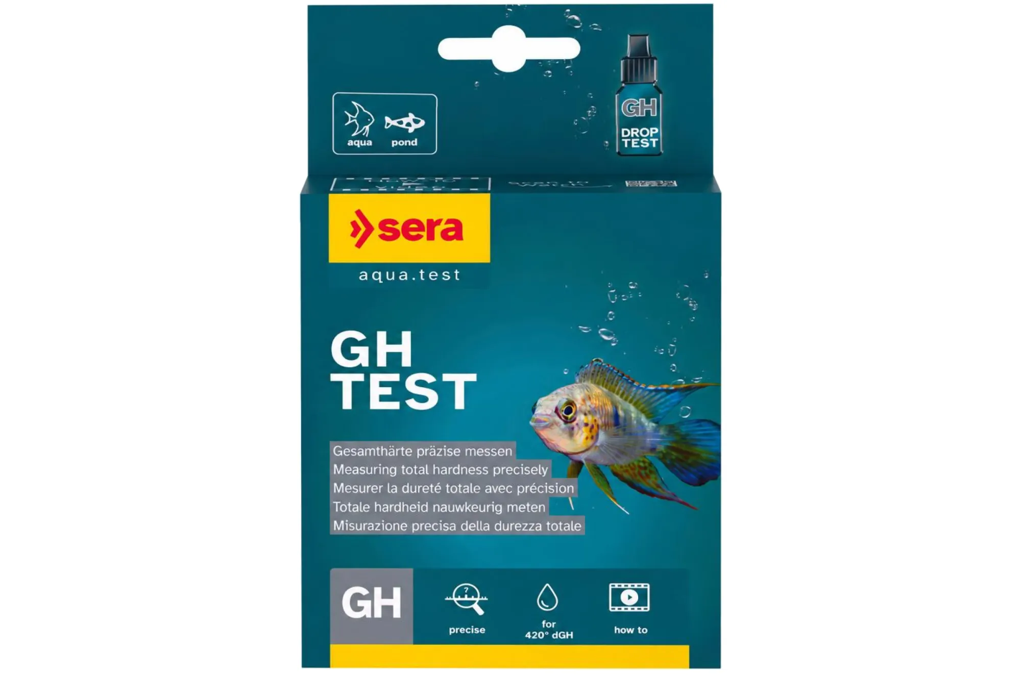 sera gH-Test (Gesamthärte) 15 ml – KI-generierte Abbildung aus Produktreferenz