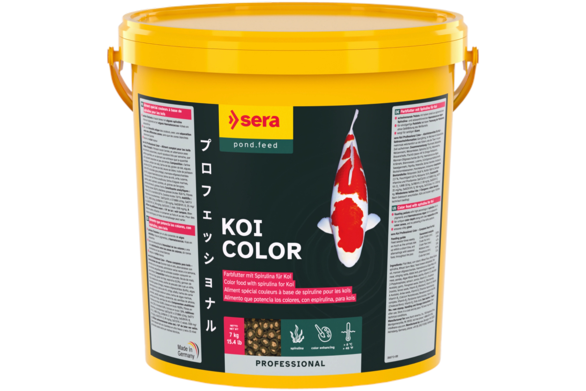 Sera Koi Professional Color, Koifutter, 21 L (7 kg)