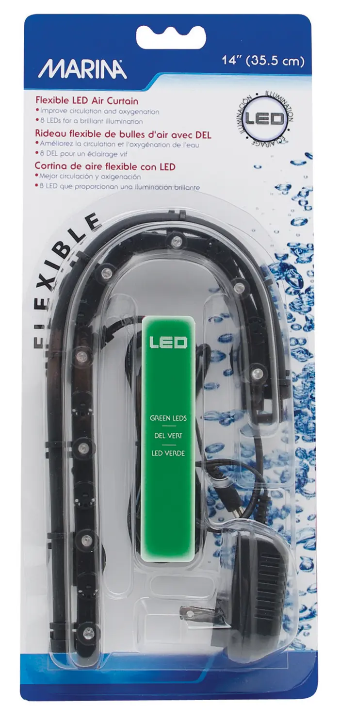 Marina Flex LED Vorhang grün 35,5 cm