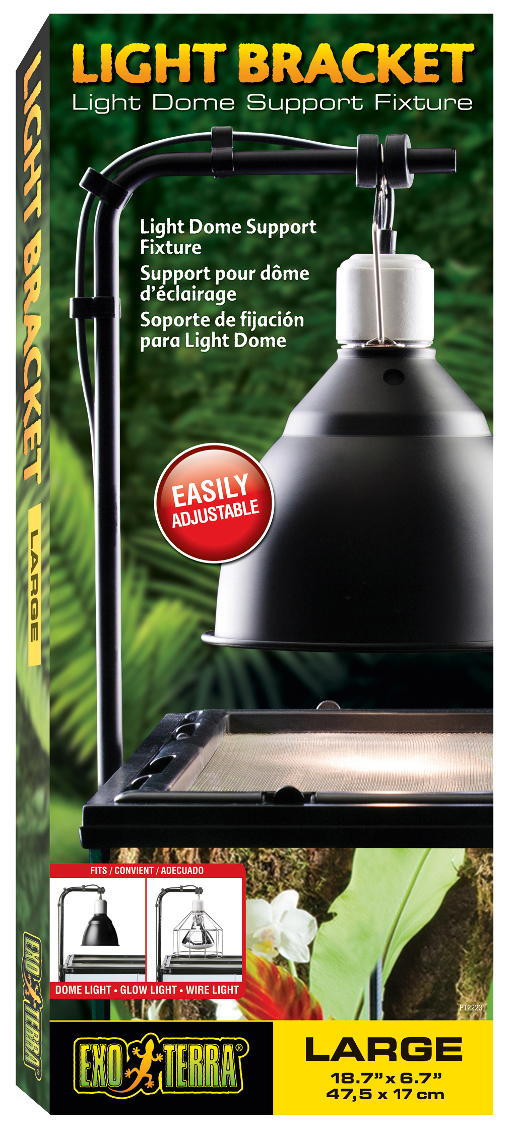Exo Terra Lichtklammer sichere Halterung für Terrarienlampen Exo Terra Lichtklammer sichere Halterung für Terrarienlampen