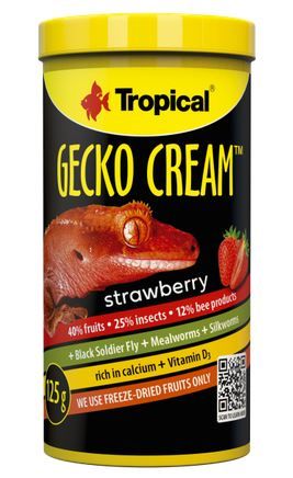 Tropical Gecko Cream Erdbeere, 100ml