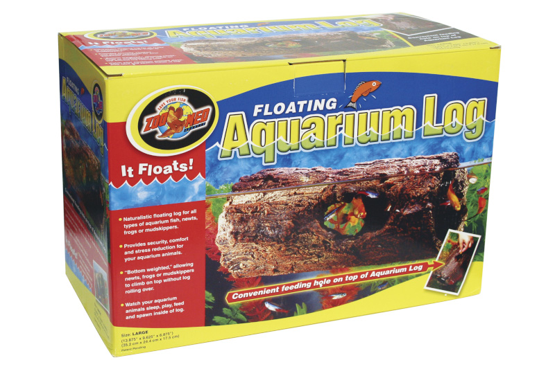Zoomed Floating Aquarium Log (Large), schwimmende Höhle