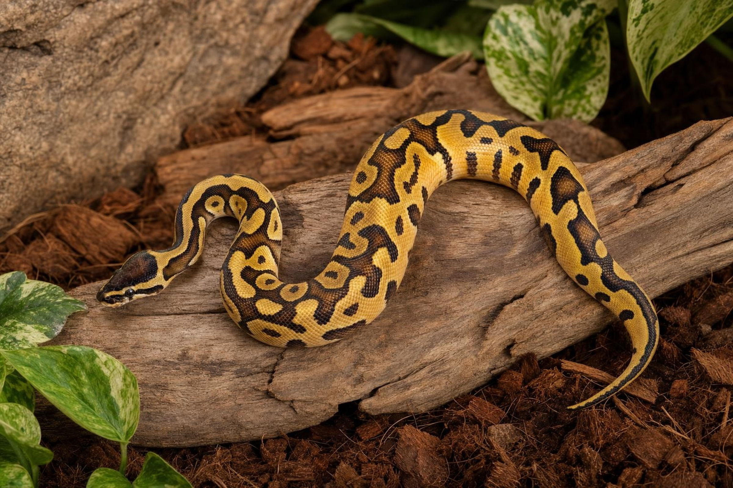 Königspython „Enchi Leopard Pastel“, Python regius