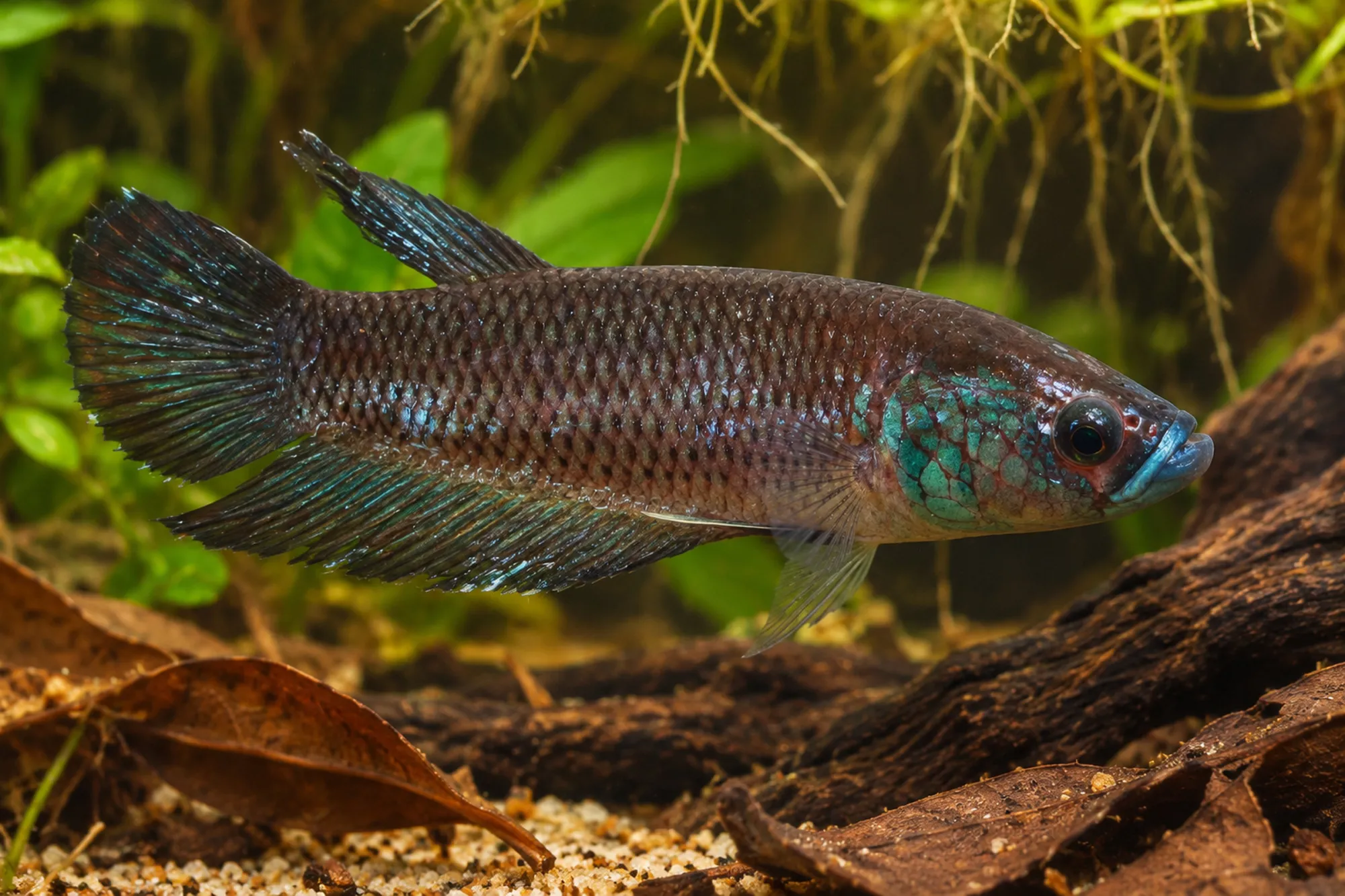 Patots Kampffisch „Luna“, Betta cf. patoti