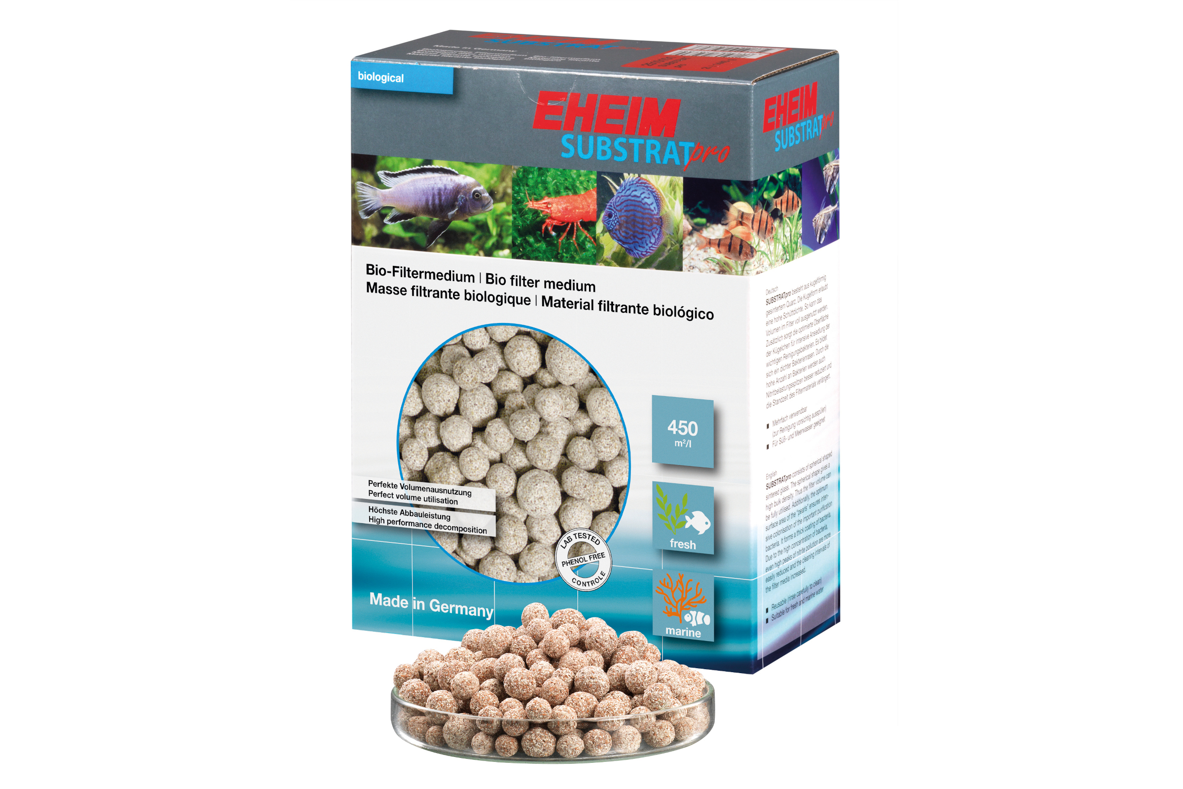 Eheim SubstratPRO 250ml, 1l, 2l oder 5l Bio-Filtermaterial